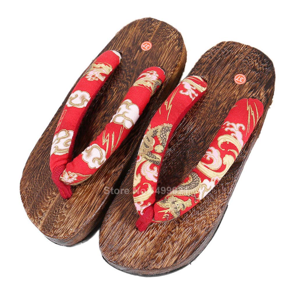 Ohhco Sandals Slipper Anime Cosplay Shoes Men Women Traditional