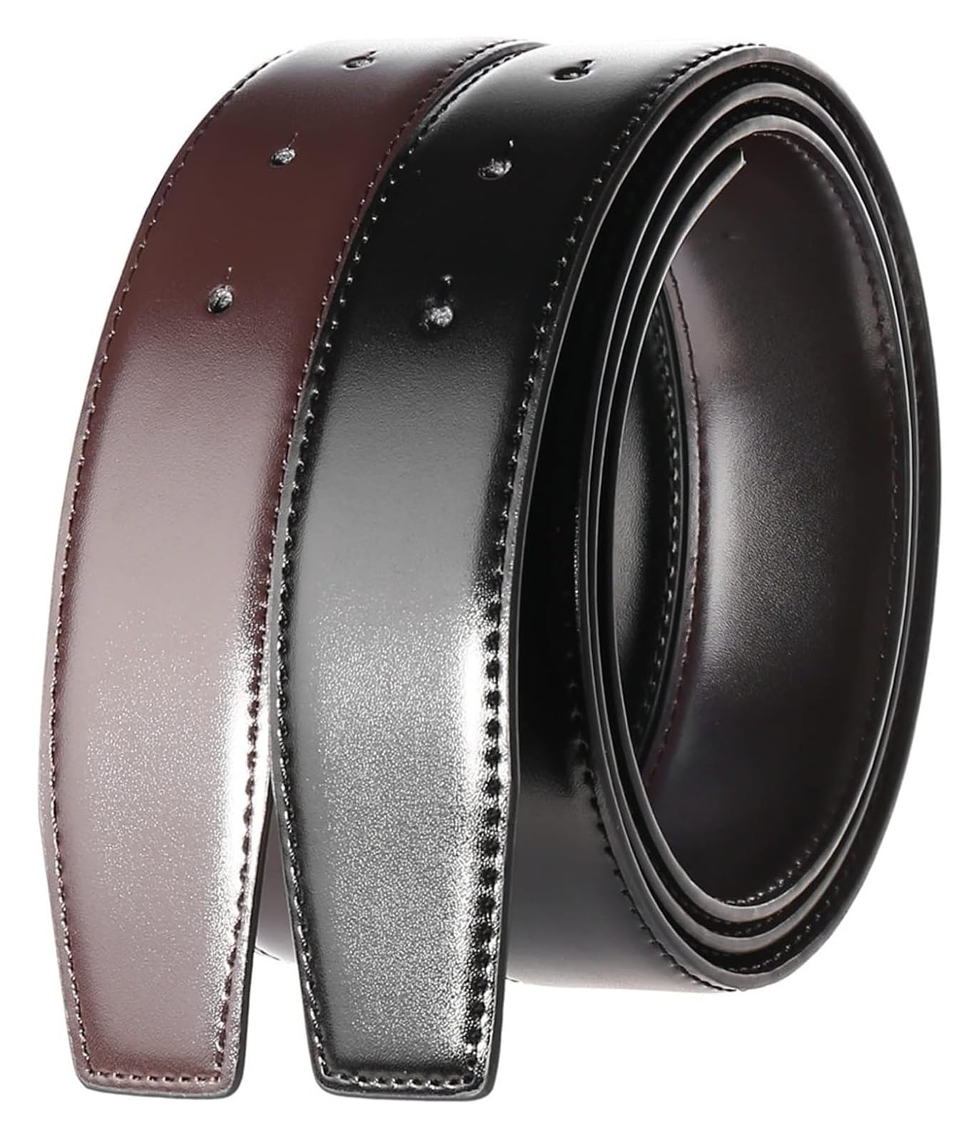 Cinturón ajustable de cuero genuino, Cinturón de cuero for hombre Hebilla antirrayas Cinturones suaves Hebilla ajustable Cómoda Hebilla transpirable resistente al desgarro Hebilla ancha ajustable de a