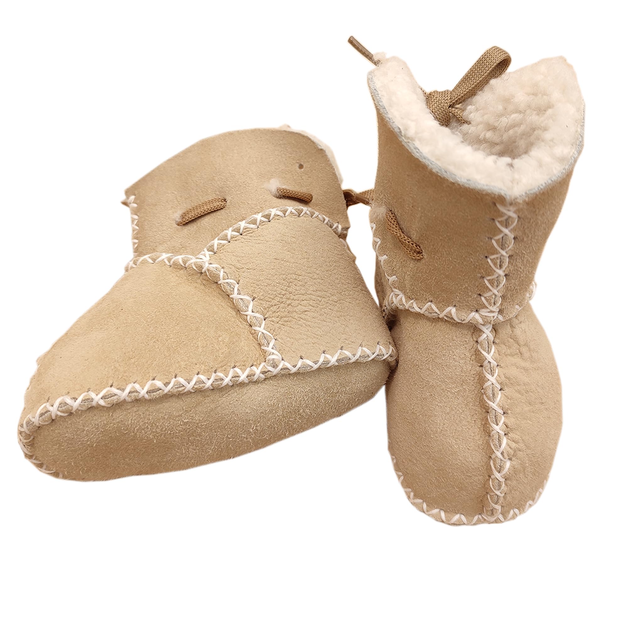 sitilinLeather Baby Booties 0-18 Months, First Walking Shoes, Organic Wool Baby Booties, First Shoes, Baby Gifts, Soft Soled Shoes