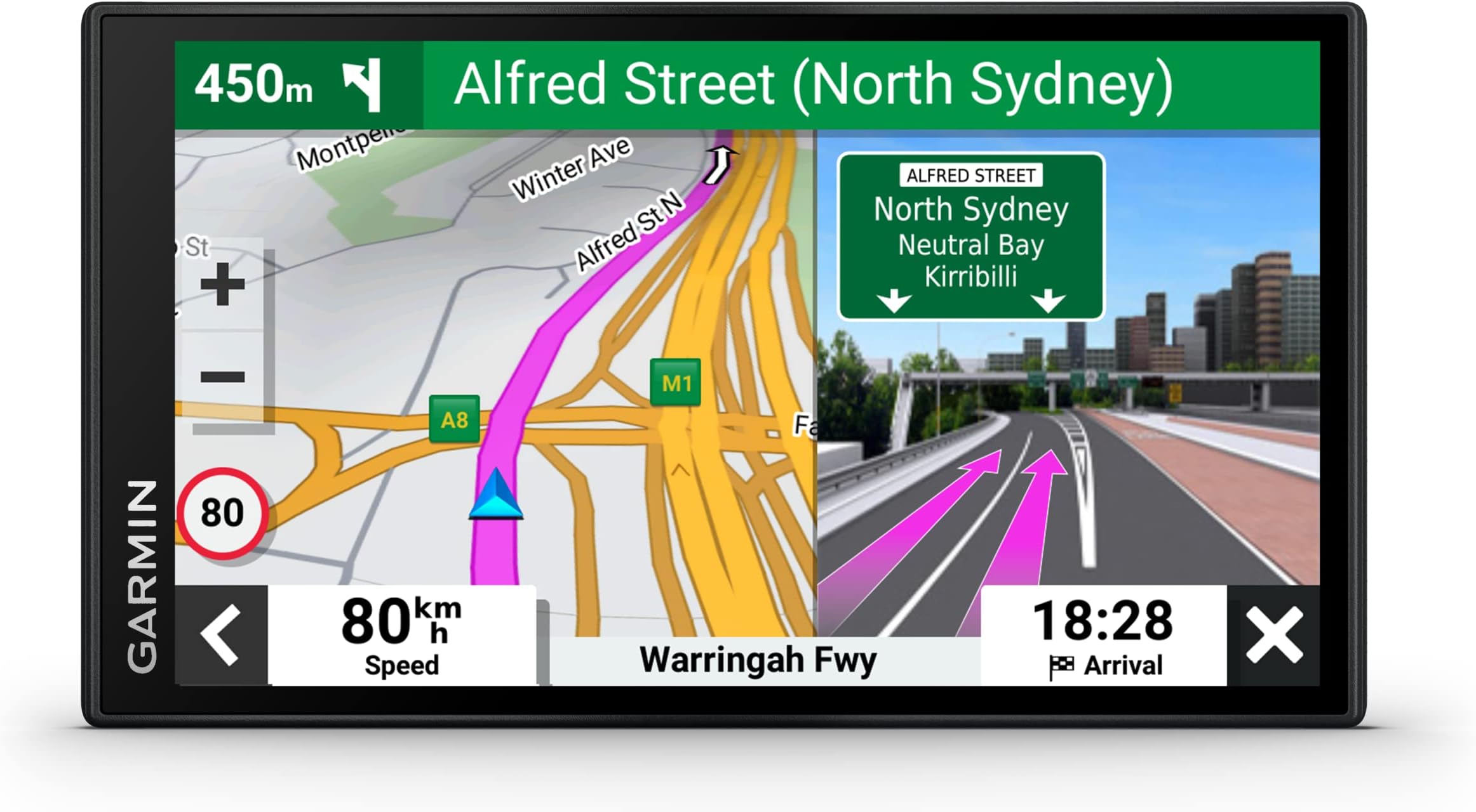 Garmin DriveSmart 66 MT-S, Portable GPS Satellite Navigation AU/NZ (6 inch)