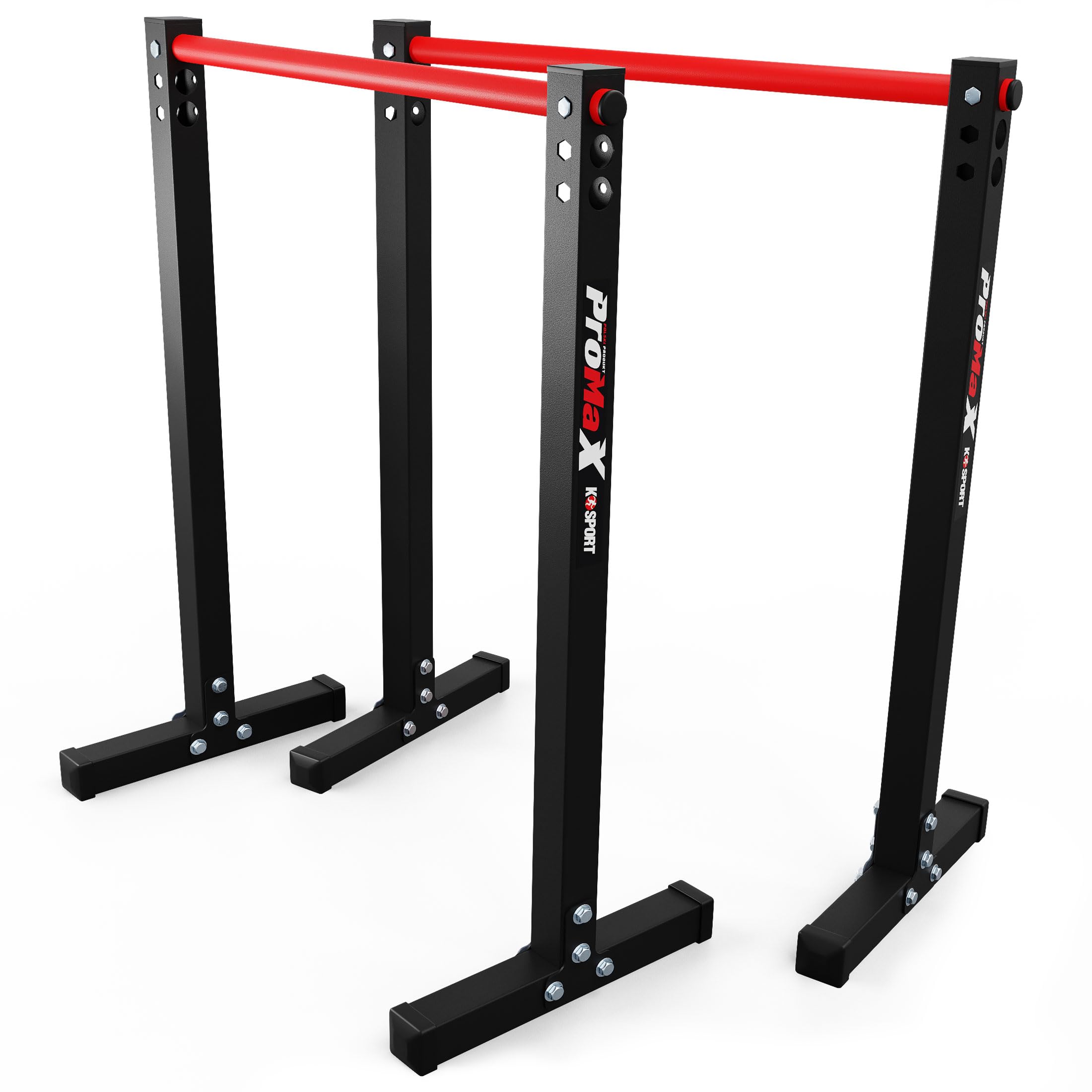 K-Sport: Dip Barren I Barre de support lingot I Parallettes I Barre de plongée portée jusqu'à 170 kg
