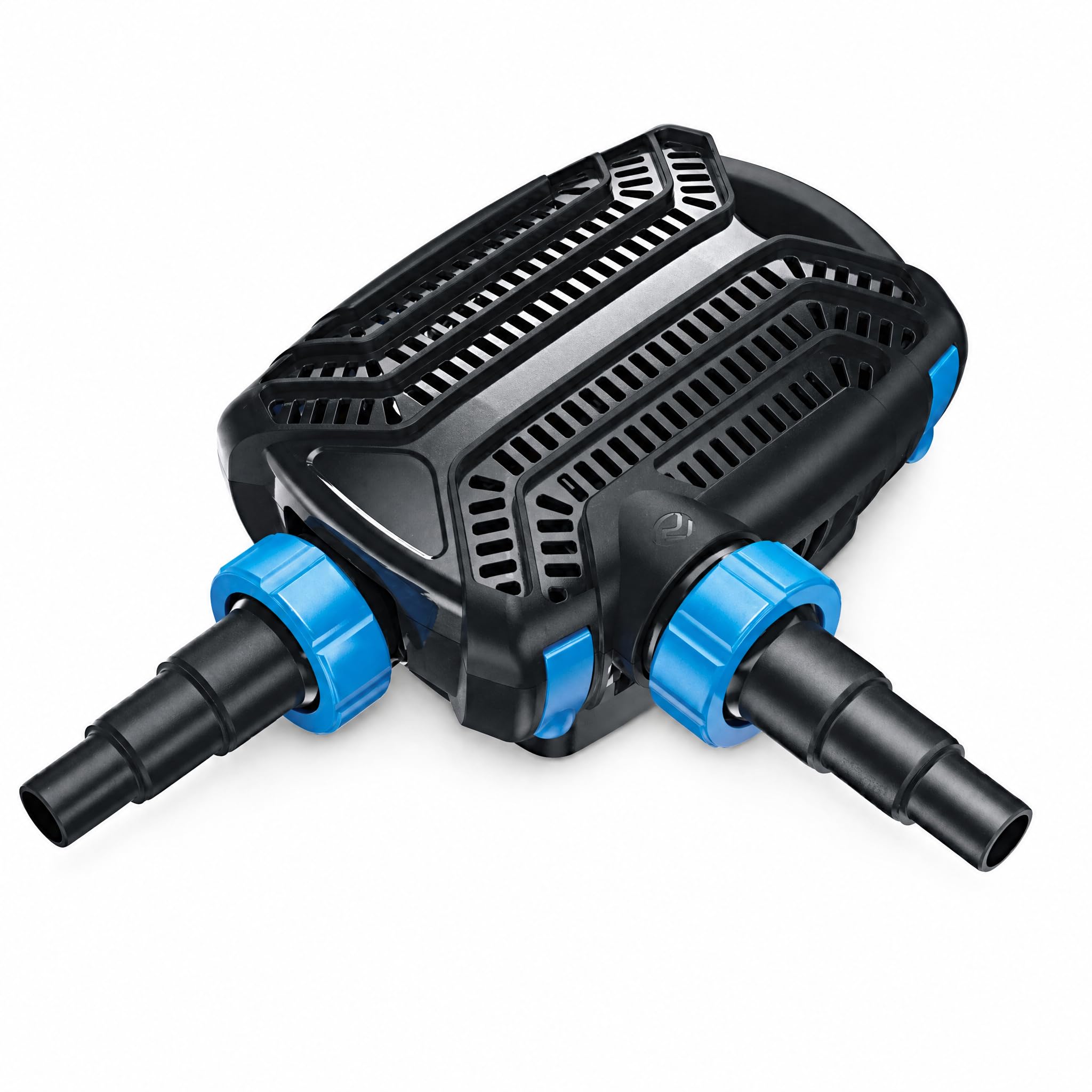 Pondlife Teichpumpe CTF-B 10000, 10000 l/h, 80 W Eco-Motor, 2in1 Skimmer & Förderpumpe, Vorfiltergehäuse gegen groben Schmutz, Stufenschlauchtüllen, für Teich & Bachlauf