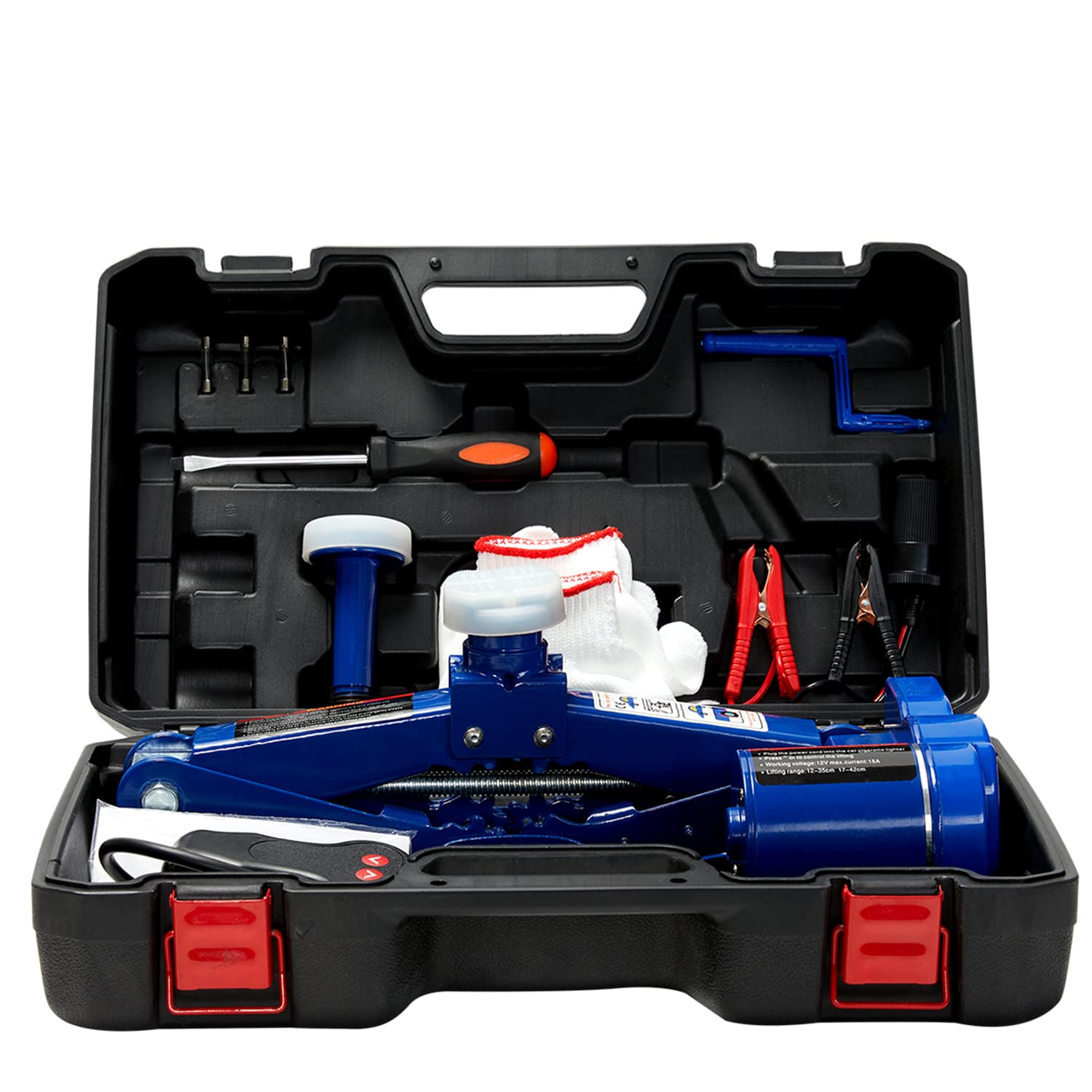 Mautyke Electric Car Jack Kit - 3 Ton Scissor Jack Lift with