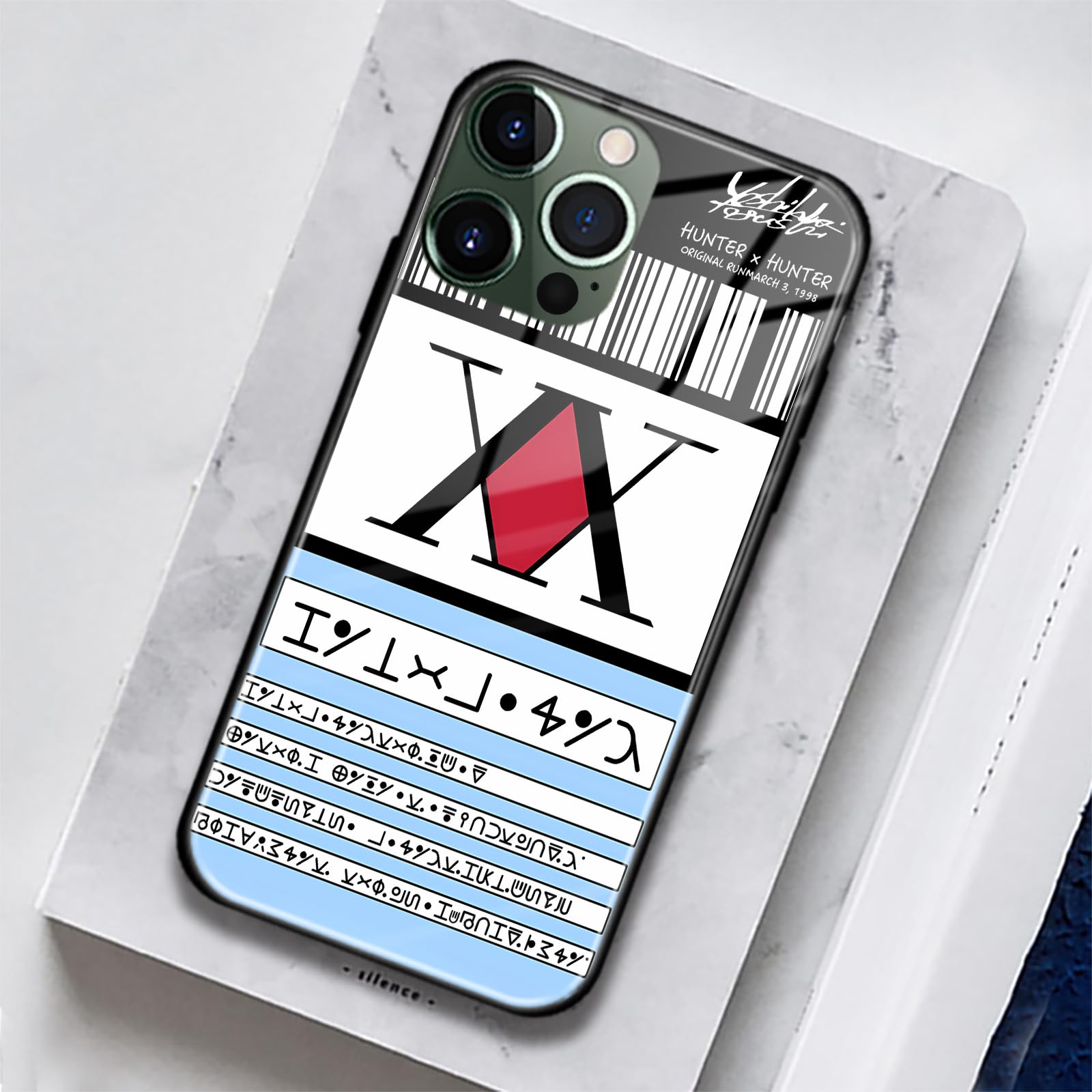 Amazon.com: Hunter HxH License Anime Unique Glossy Phone Case for