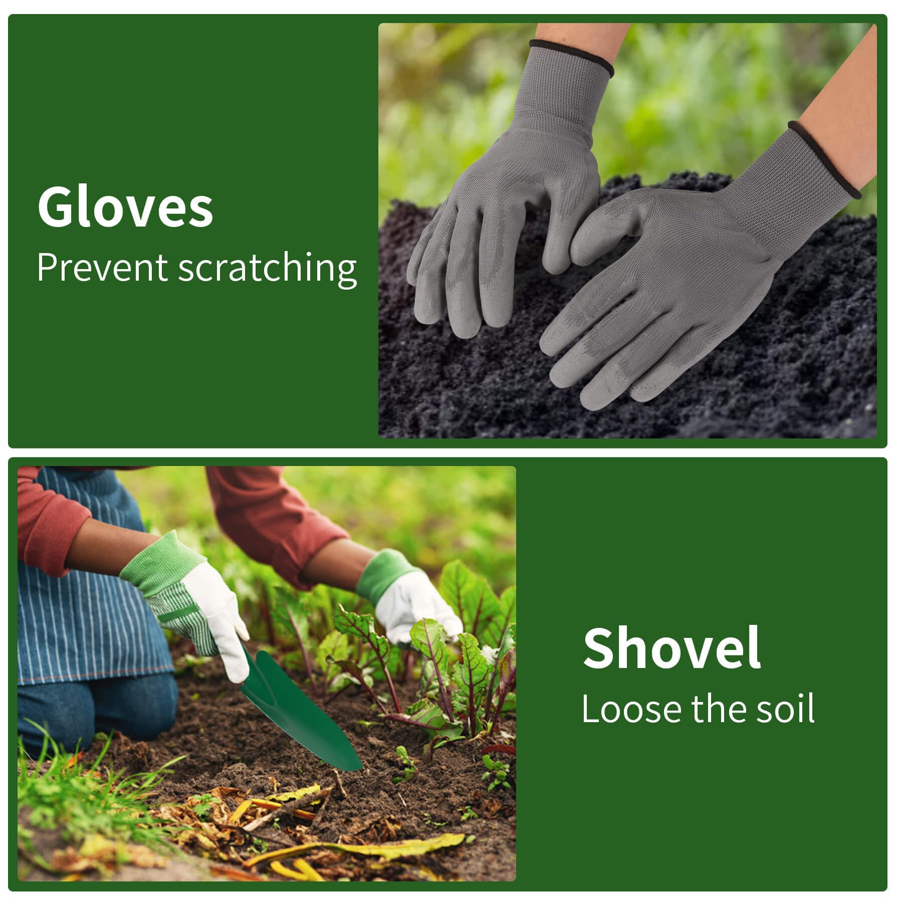 Ktondic Soil Sifter For Gardening, Dirt Sifter For Rocks