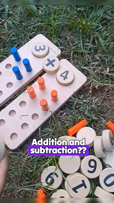 Wooden Math Learning Kit Benefits