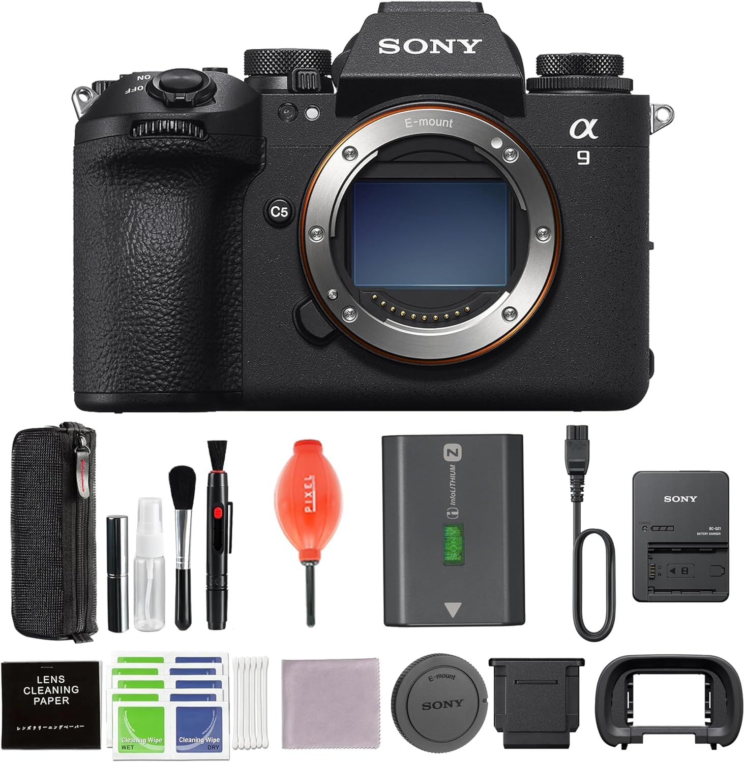 Amazon.com : Sony Alpha 9III Full-Frame Mirrorless Camera (Black