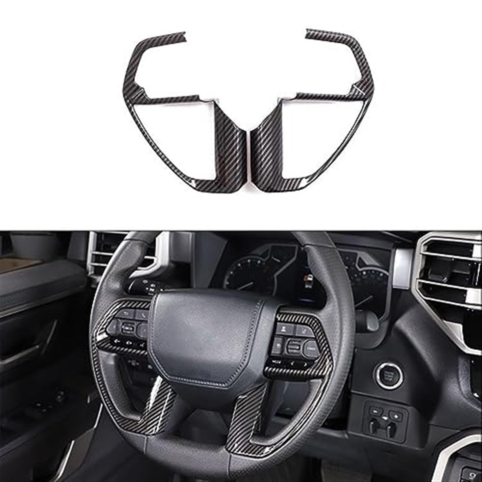 Embellecedor de cubierta del para volante ABS antideslizante
