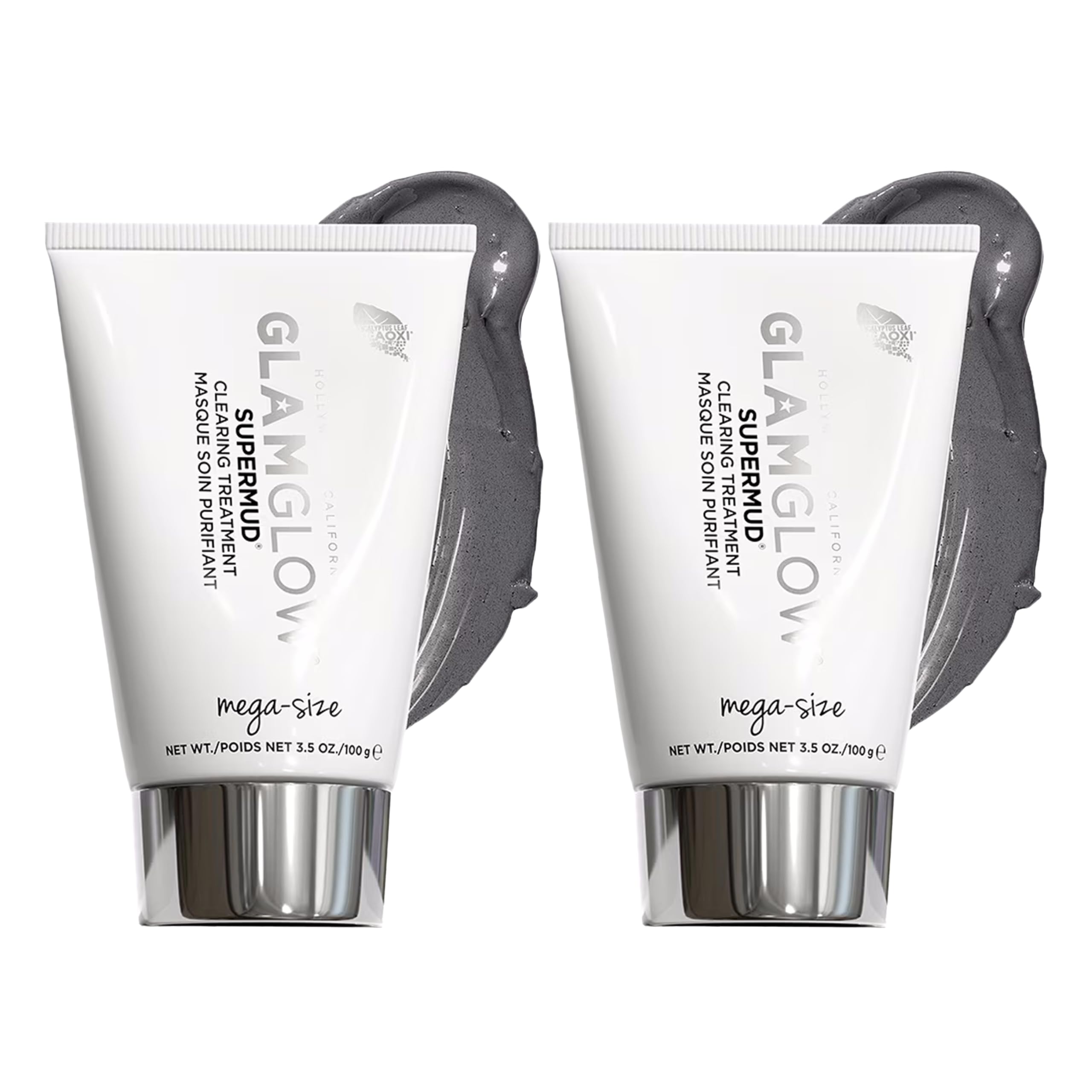 SUPERMUD Instant Clearing Treatment Face Mask | Clearing Face Mask For Acne Prone Skin and Oiliness to help Minimize Pores | Activated Charcoal, BHA & AHAs