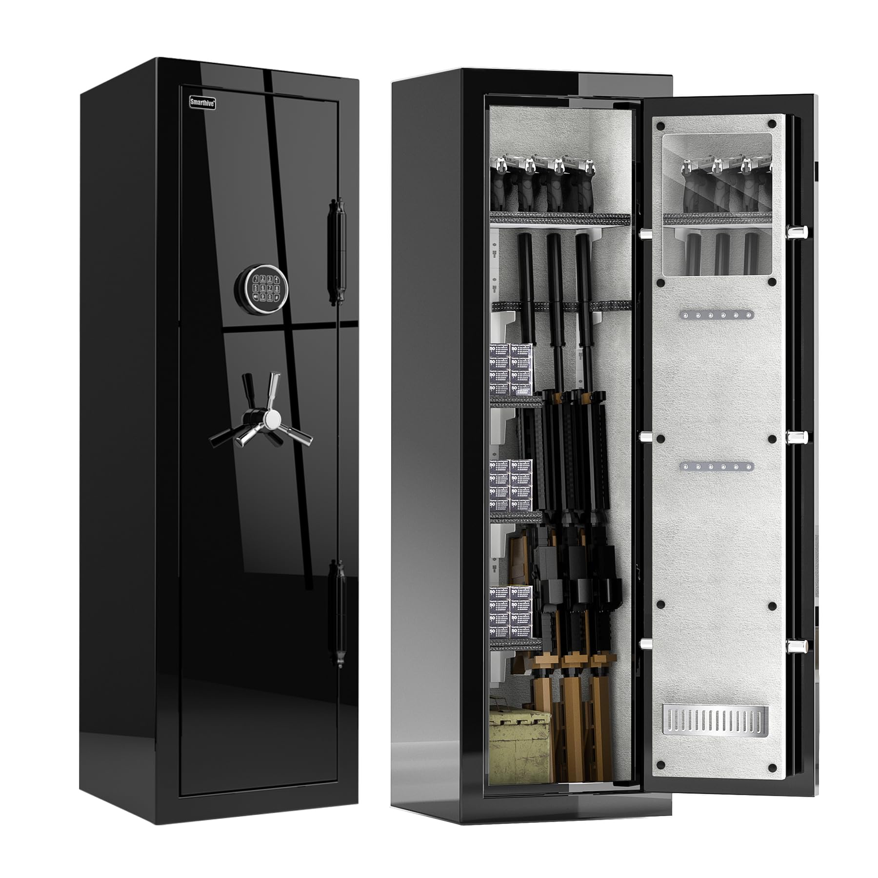 Fireproof Safe Box, Digital Lock, 8.12 cu.ft Heavy Duty Storage Safe