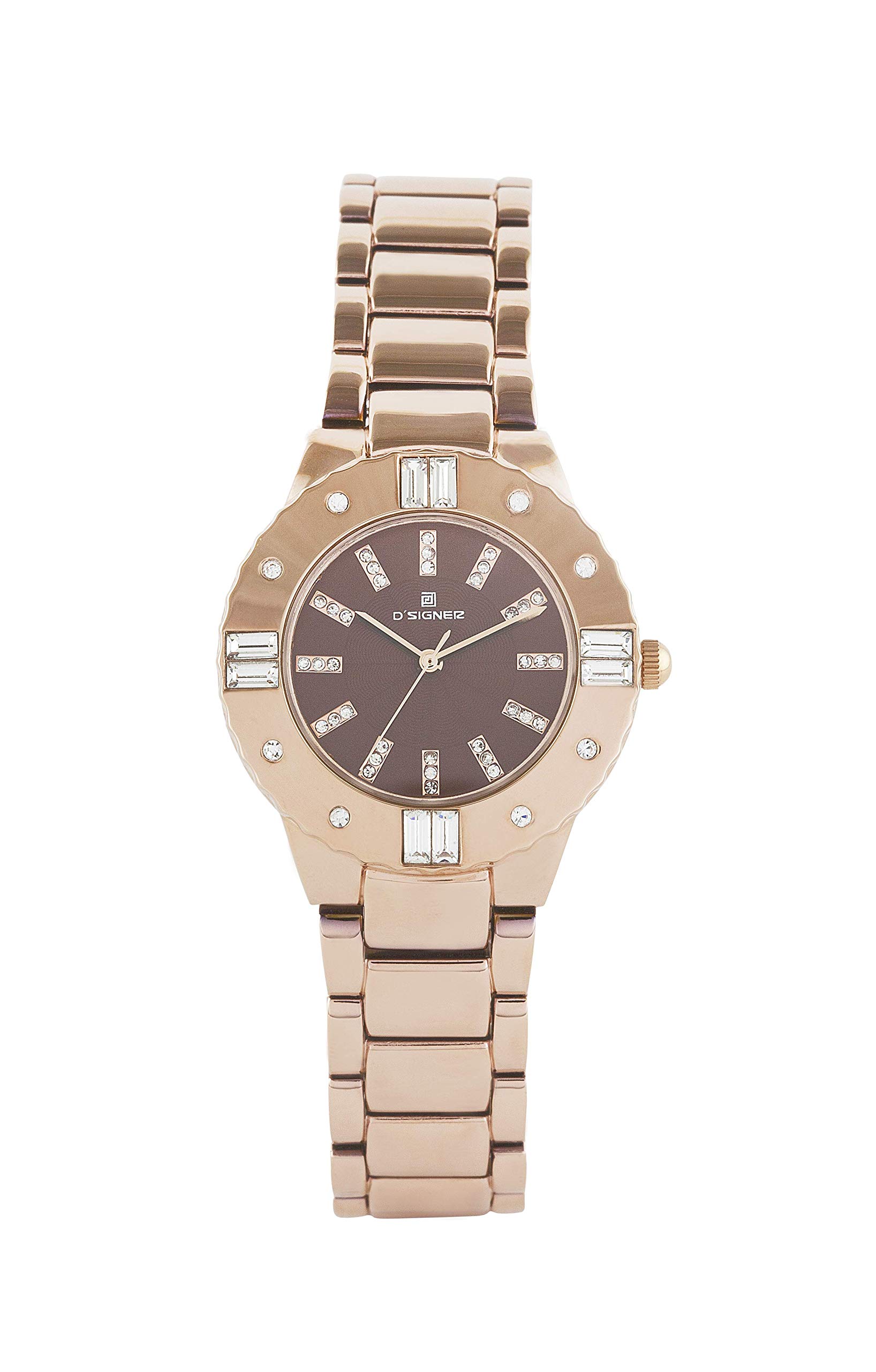DSIGNER Analog Brown Dial Womens Watch-723RGM.9 (B08BXHN9MZ) Amazon Price History, Amazon Price Tracker