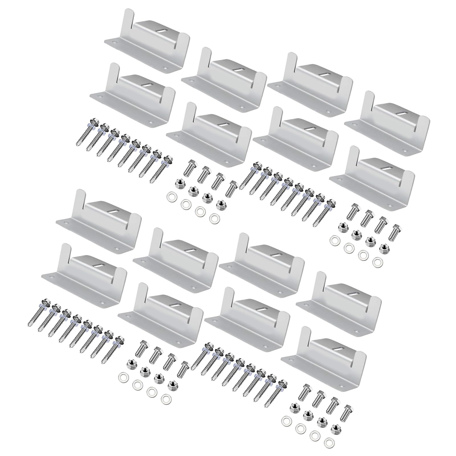 Il pannello solare semplice sostiene resistenti resistenti del metallo degli angoli regolabili del montaggio del metallo dei supporti pesanti del metallo