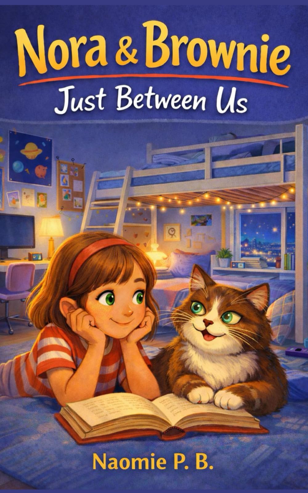 Nora and Brownie - Just Between Us: A heartfelt story of friendship, confidence, and a very talkative cat