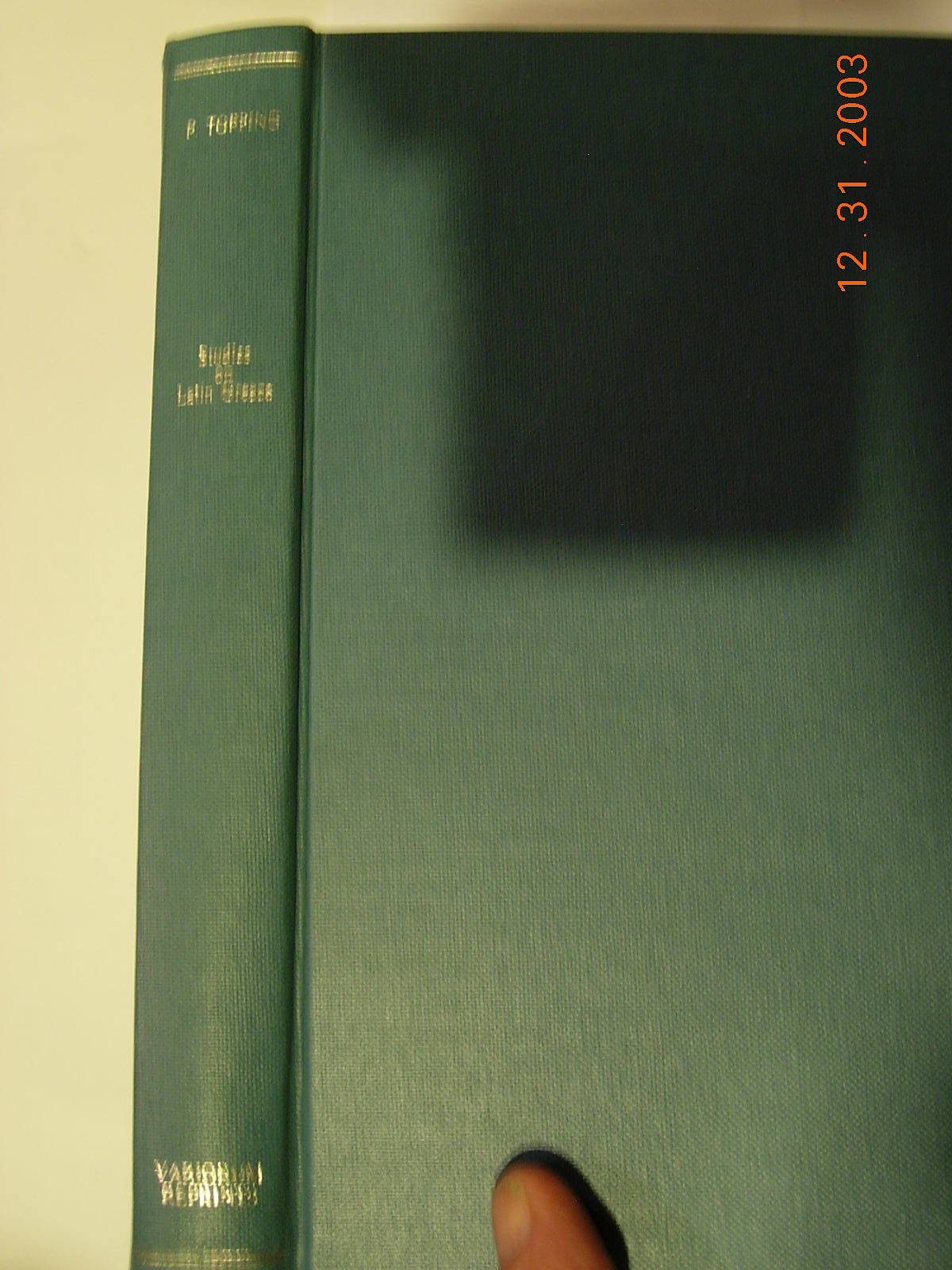 Buy Studies on Latin Greece, A.D.1205-1715 — BookShops.in