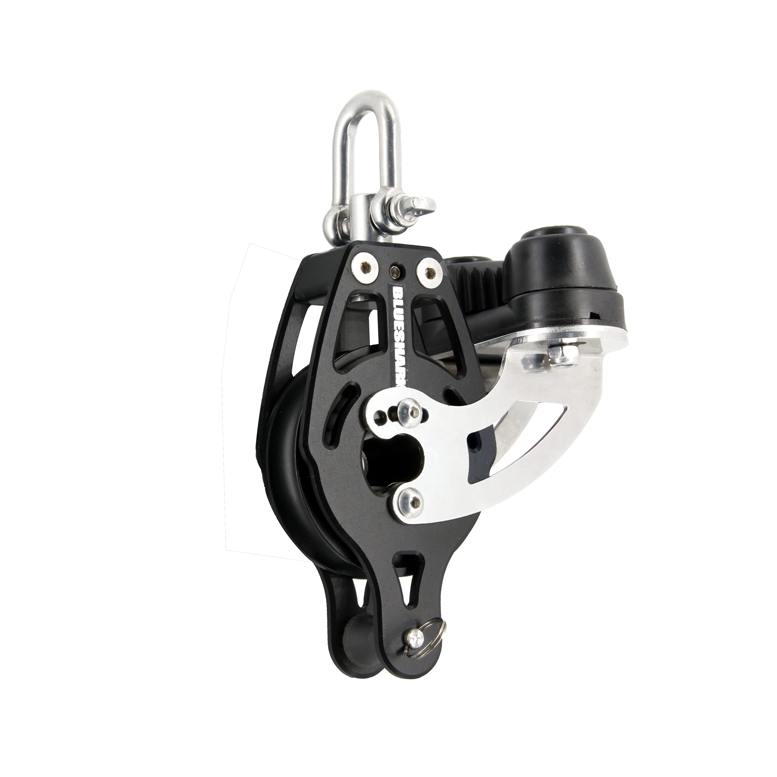 57mm Single Swivel Becket Adjustable Cam Aluminum Sailing Block Choose Quantity (1-Pack) 2328