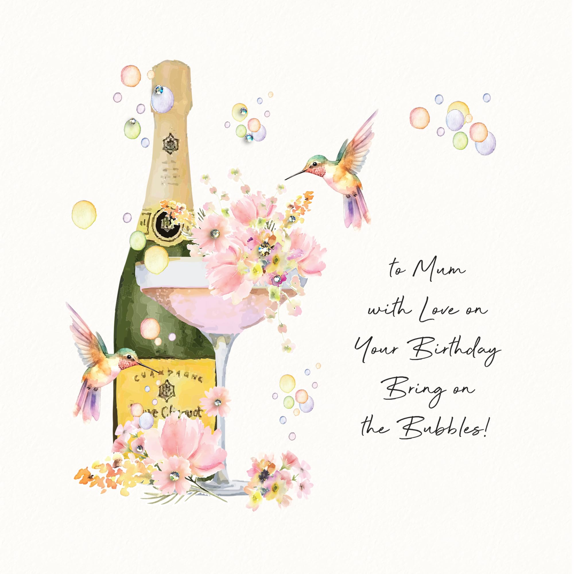 Five Dollar Shake - To Mum with Love on your Birthday... - 16 x 16 CM