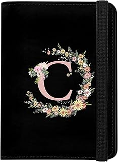 gabraden Cute Passport Holder and Holder Combo Passport Cover with RFID Blocking Women Men Compatible Wallet Credit Card Protector, Black-c, Travel Wallet-picture-38