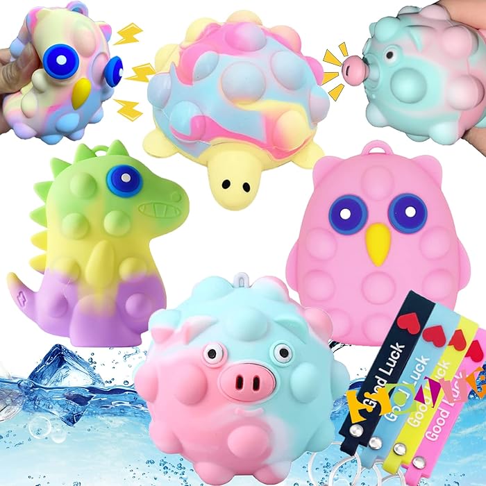 Buy Pop Fidget Ball Popper Its Toys, 3D Squeeze Pops Ball It Fidgets