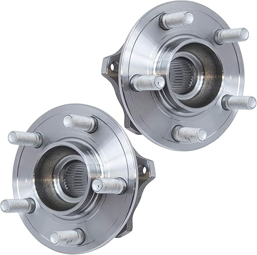 Miniatura 4 de TRQ Juego de bujes y rodamientos de rueda trasera para VW Jetta Golf Beetle Audi TT 2WD 2x4