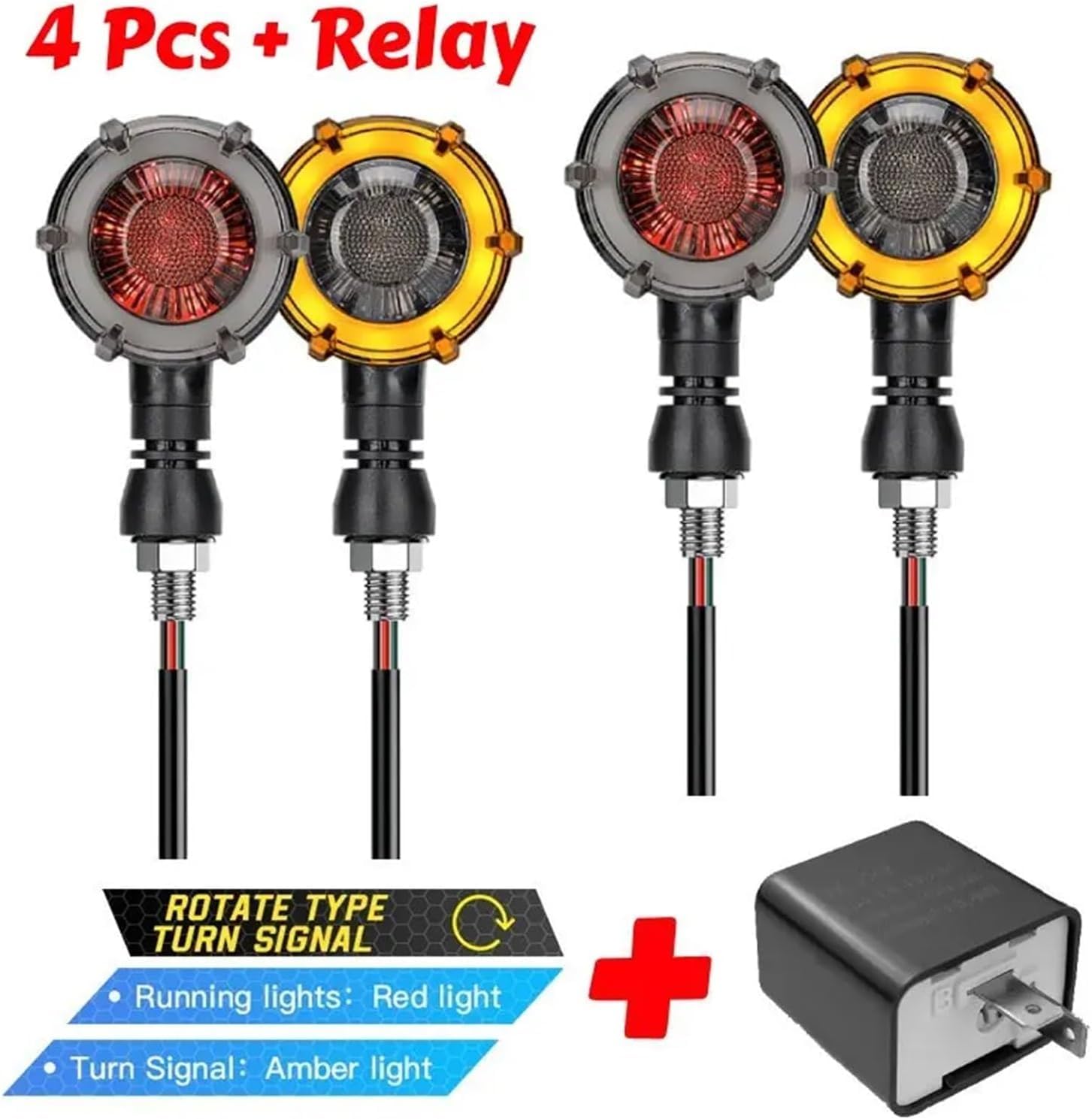 Generic Mini uniwersalne wskaźniki Dla Honda PCX 125 PCX125 NC750X X ADV 750 12V 10mm Światła LED Sekwencyjne Płynne Dla Lampa kontrolna migająca