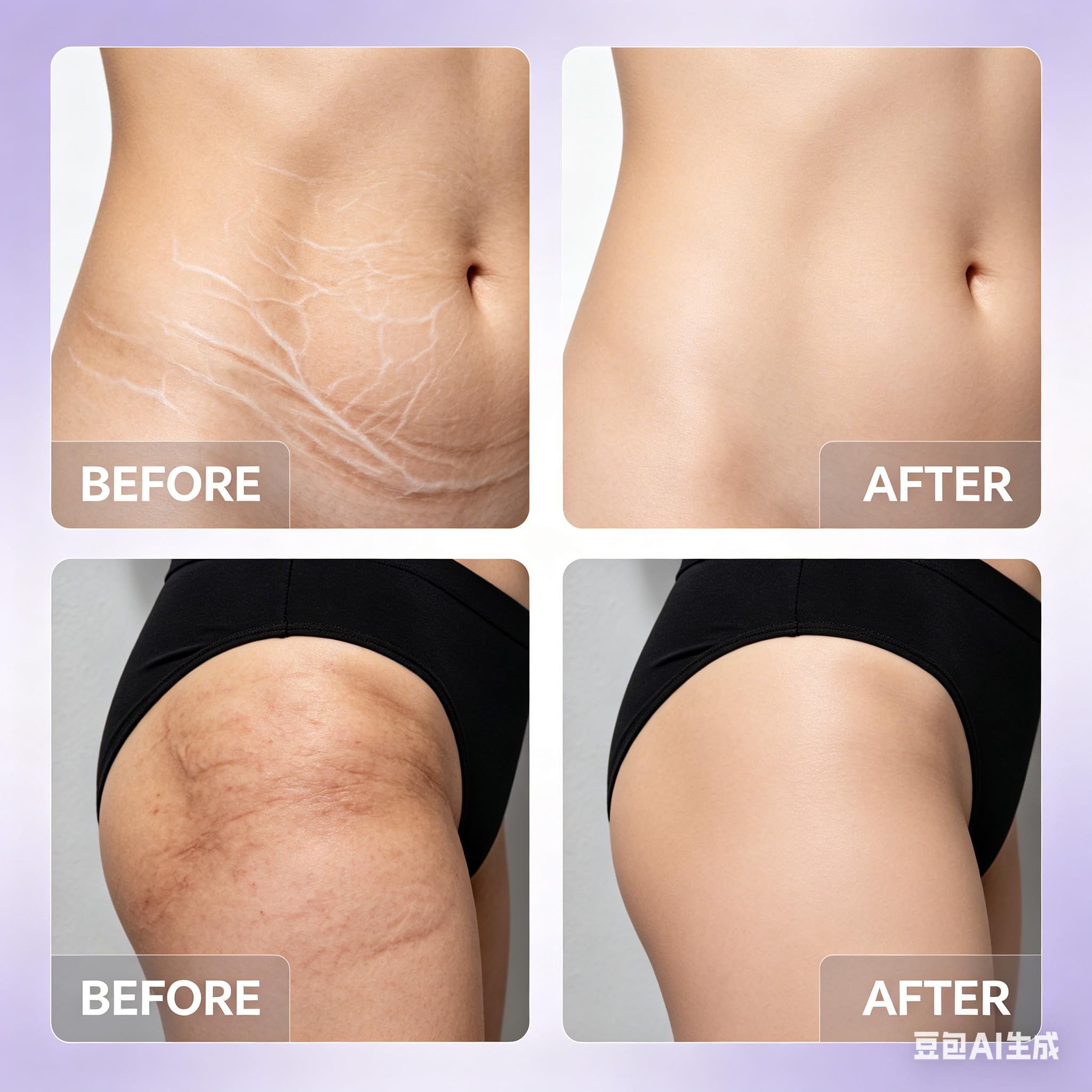 Crema rassodante per il corpo anti-cellulite, lozione per il corpo al collagene antirughe, olio per il corpo per una maggiore elasticità, lozione per il corpo rassodante e idratante (6 pezzi)