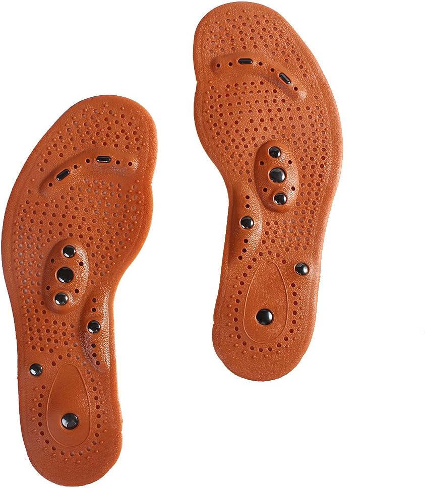 HACBIWA Therapeutic Magnetic Insoles Foot Pain Relief Universal Sizing for Women