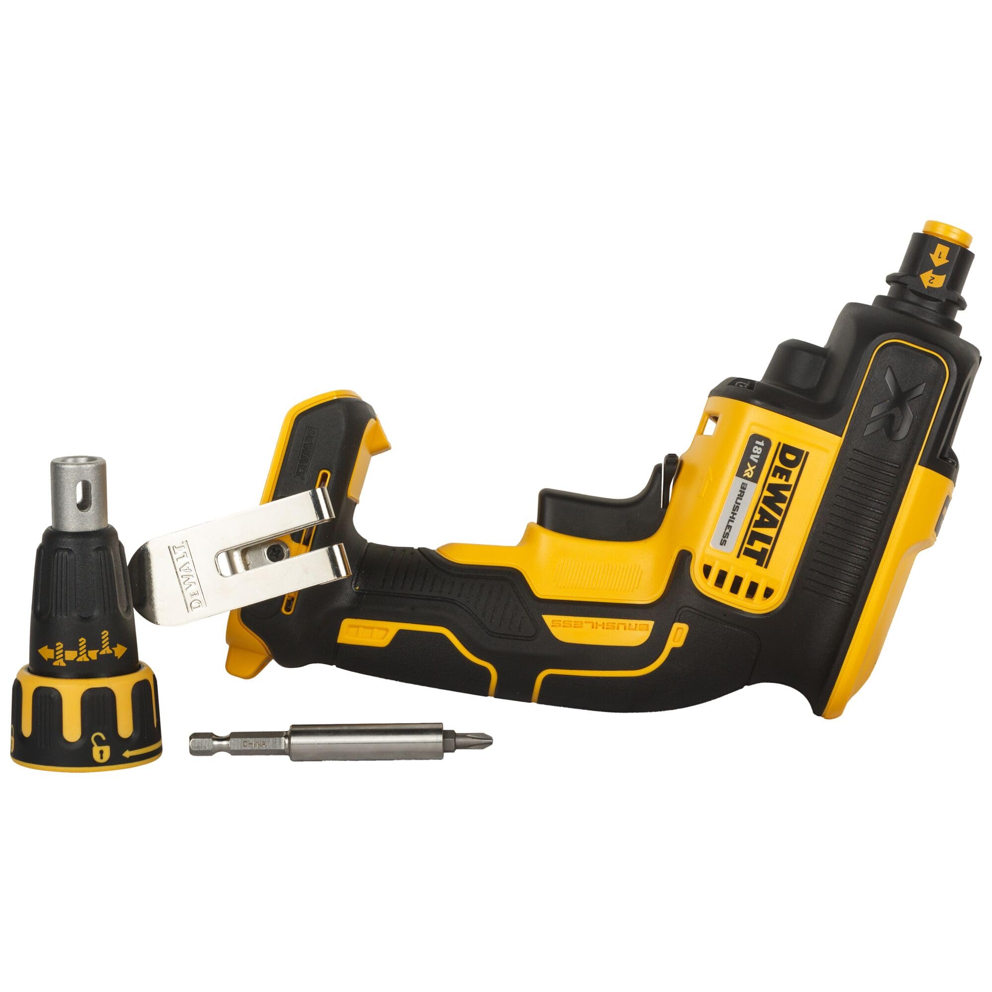 DEWALT Avvitatore per cartongesso in valigetta TSTAK, senza batterie e caricabatterie, DCF620NT-XJ