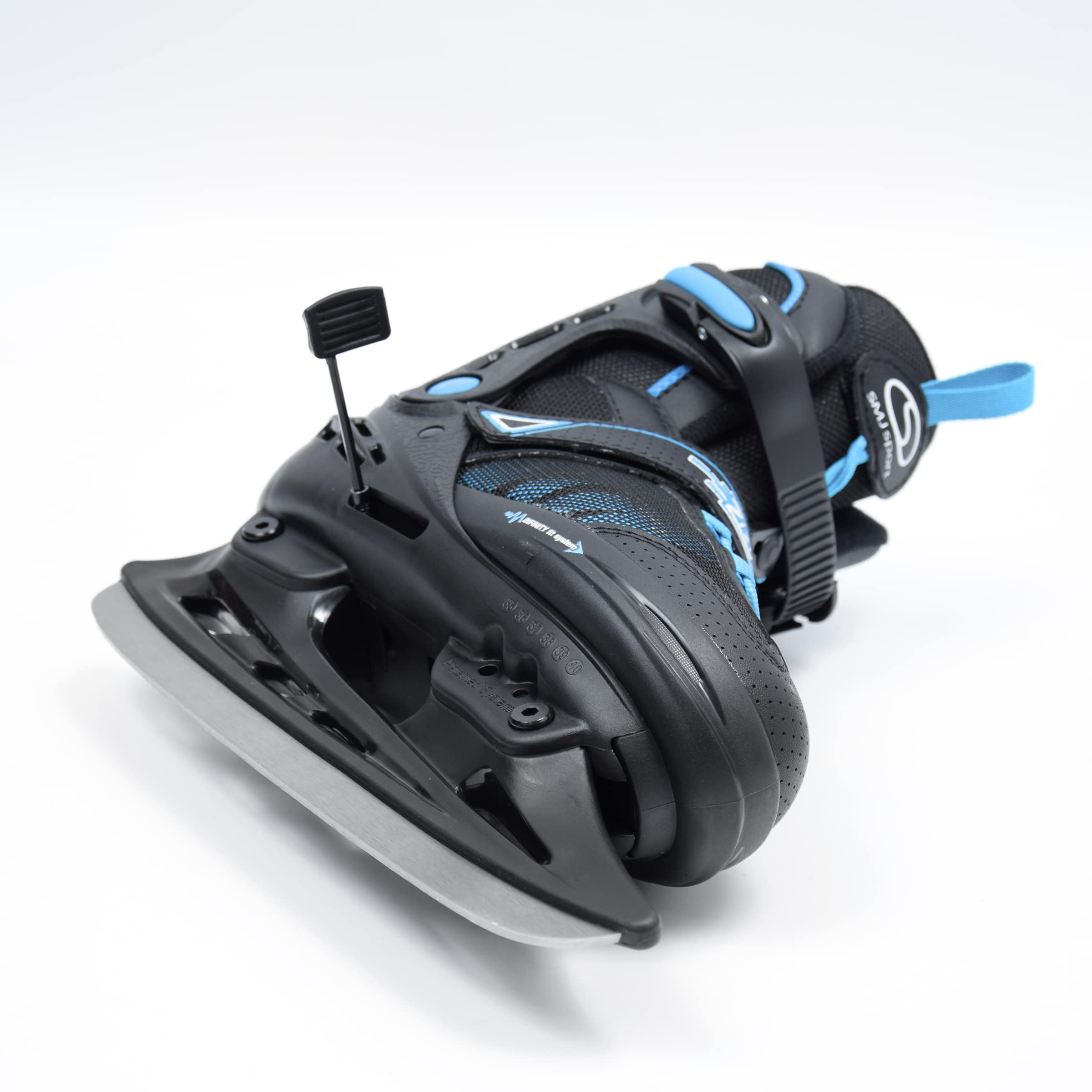 Patins à Glace RX22 Unisexes pour Jeunes Noir 29-34