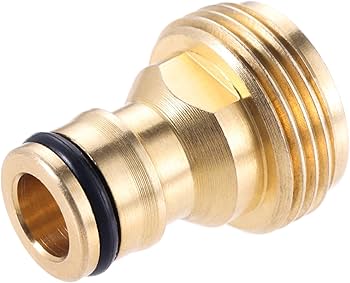 新品☆ 蛇口コネクター 19mm 真鍮ガーデンホース 1 インチ雄ネジ