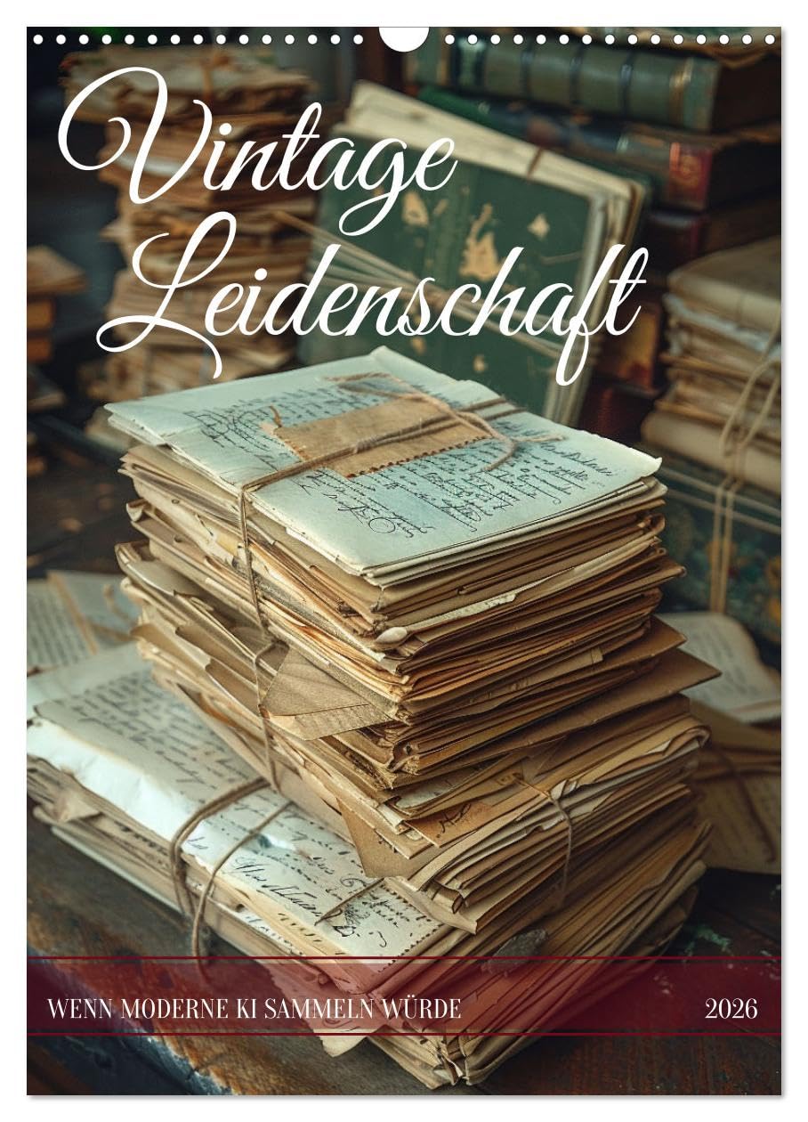 Vintage passion UK-Version (Wall Calendar 2026 DIN A3 Portrait), CALVENDO 12 Month Wall Calendar — image 1