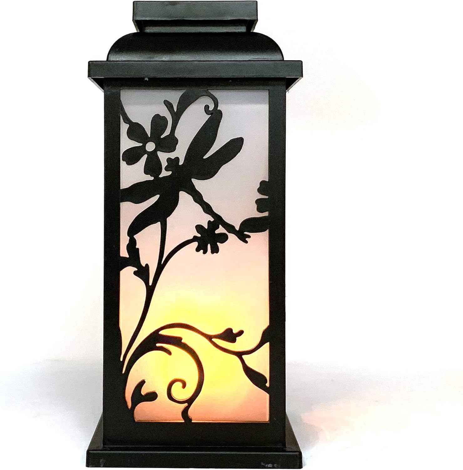 allgala Light Weight LED 3-Mode Vivid Flame Effect Lantern Lamp - for Table, Pathway, Balcony, Event Decoration