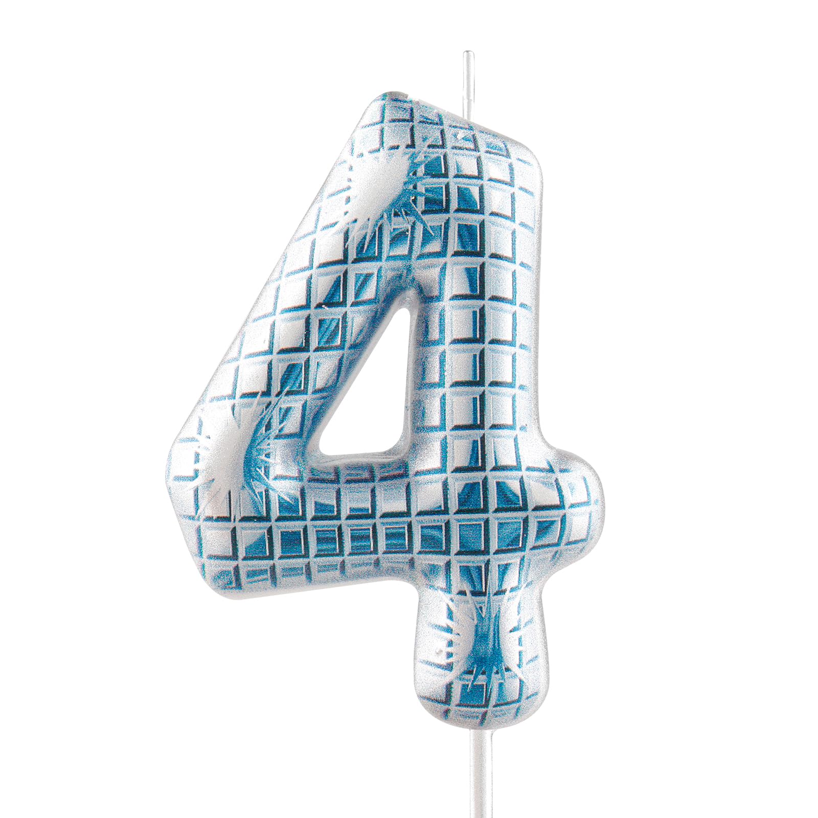 Funny Disco Themed Birthday Candles, Number 21 Retro Disco Mirror Ball Candle Cake Topper Decorations, Dance Party Supplies, 18th 21th 30th 40th 50th 60th Birthday Gifts for Him Her Disco Lovers — view 21