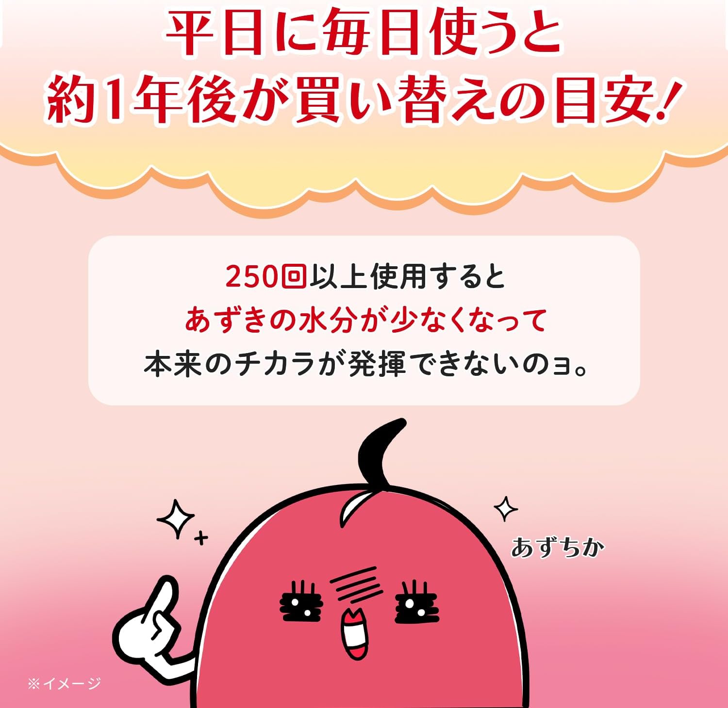 あずきのチカラ どこでもベルト 100%あずきの天然蒸気 背中に 腰に 首・肩に チンしてくり返し使える 1個 約250回(おまけ付)小林製薬