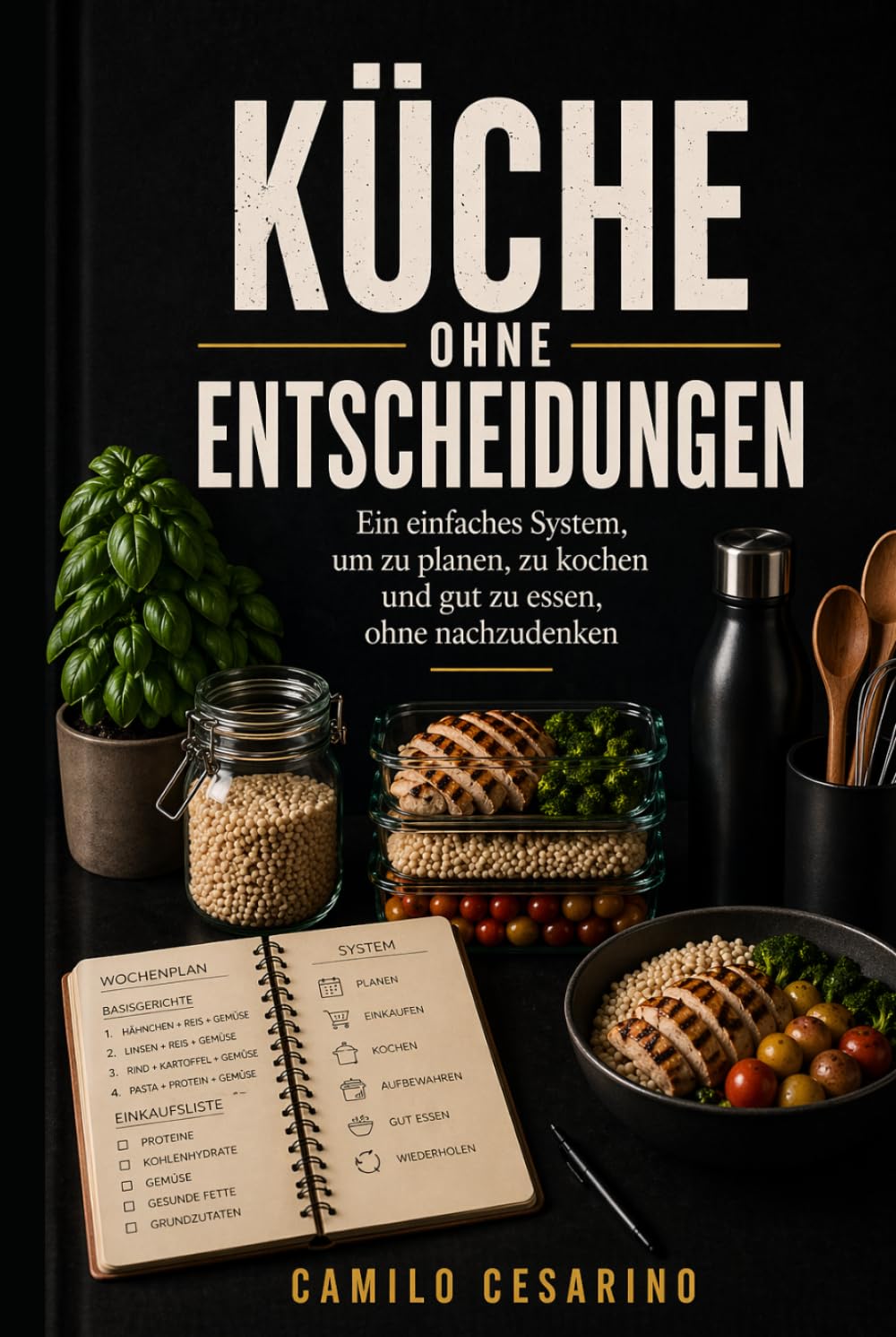 Küche ohne Entscheidungen: Ein einfaches System, um zu planen, zu kochen und gut zu essen, ohne nachzudenken (Roh und ungefiltert)