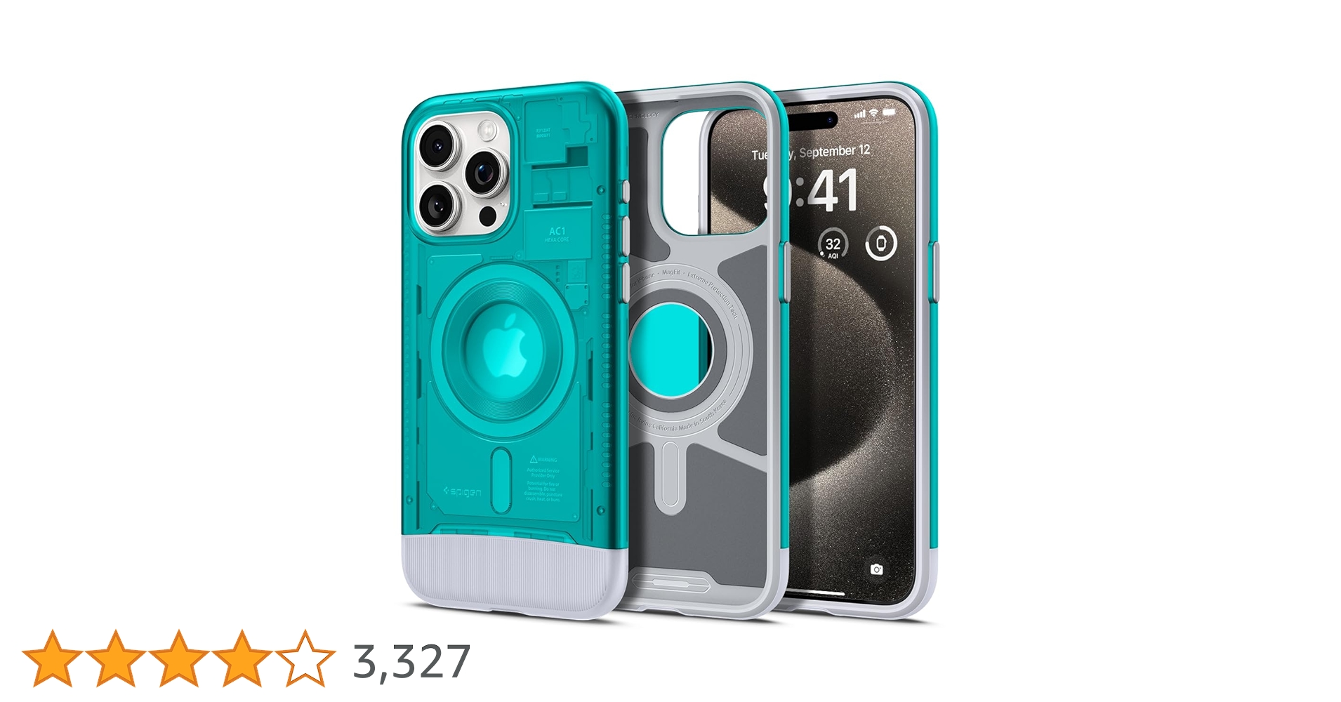 iPhone15 Pro Max用　iMacケース スケルトンの美。iPhone 15 Proを初代iMac風にするケース