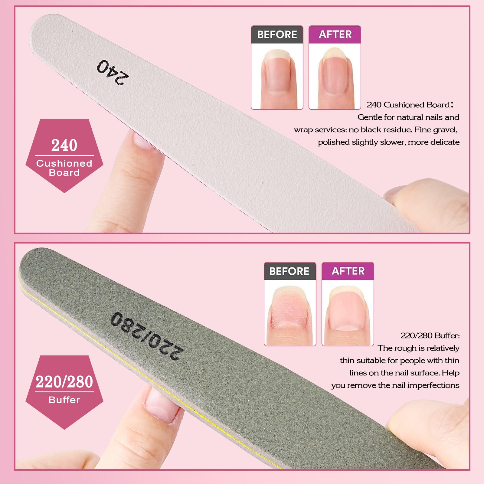 200 envolturas de uñas de aluminio para eliminación de polvo de inmersión acrílico, kit de removedor de esmalte de gel con 1 empujador de cutículas, 1 pelador triangular y 2 limas de uñas, 4