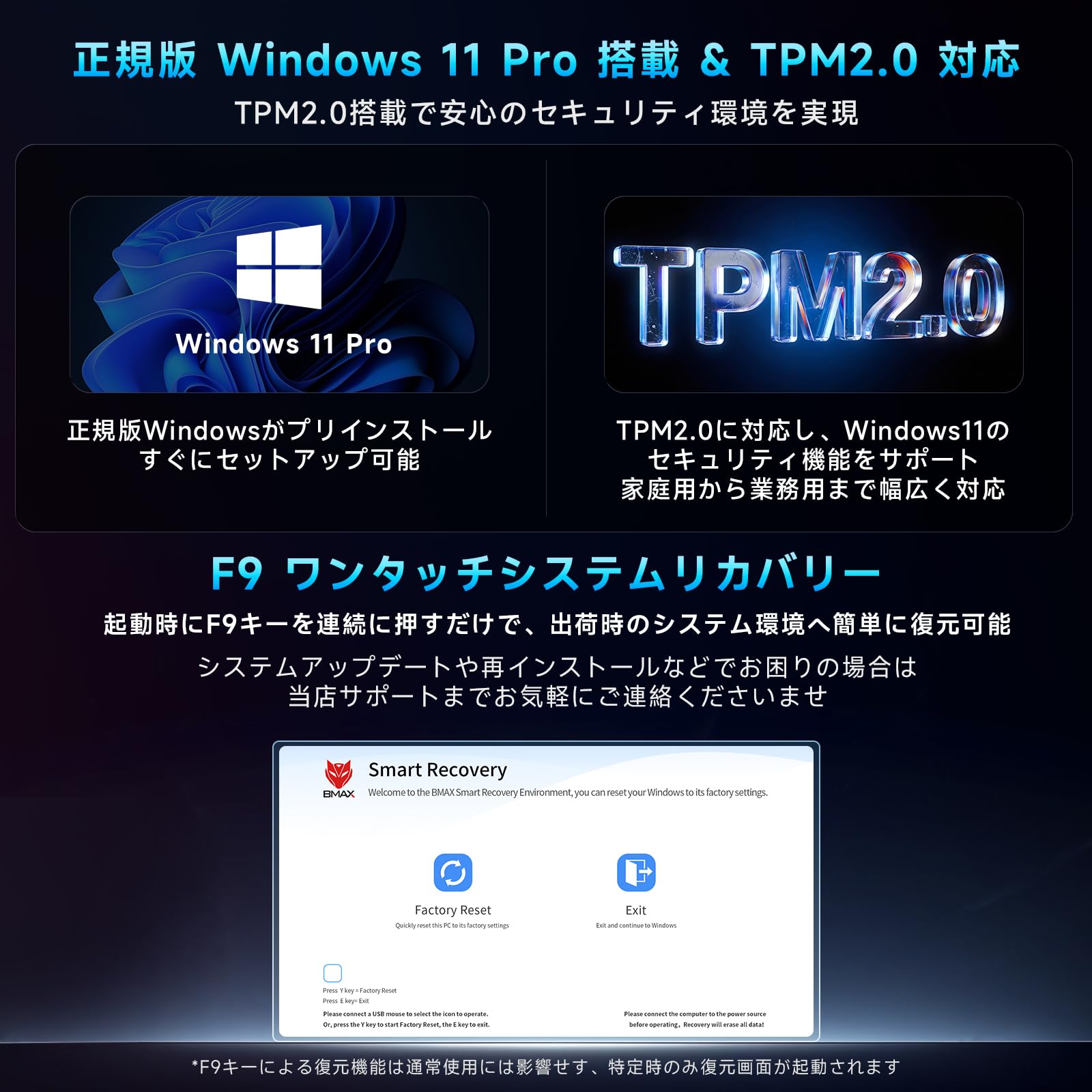 Amazon.co.jp: Bmax ミニPC【2026最新・快適動作・N4500 最大2.8GHz