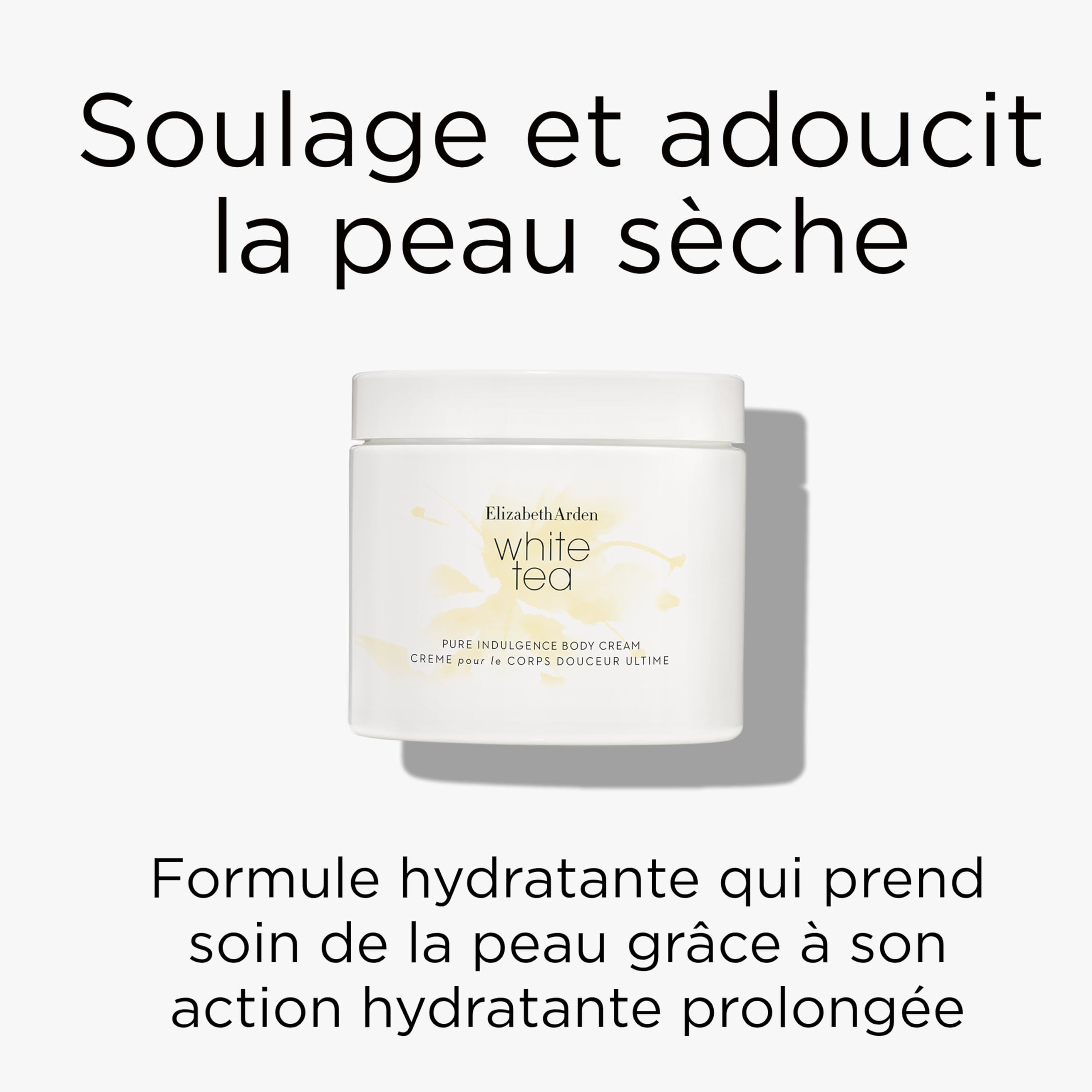 Elizabeth Arden - Coffret Cadeau 2 Pièces White Tea pour Femme, Eau de Toilette en Vaporisateur et Crème Corps Pure Indulgence, Parfum Femme Floral Apaisant au Thé Blanc et Crème Hydratante