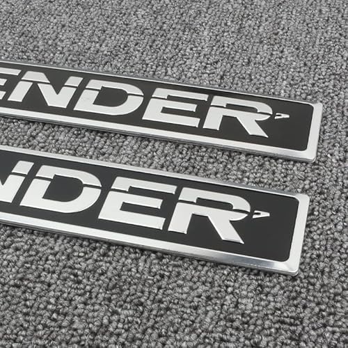 Un set (2 pezzi) emblema auto per Land Rover