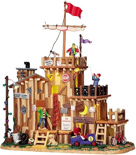 Lemax Village Collection David's Fort, B/O Mesa Accent #04218