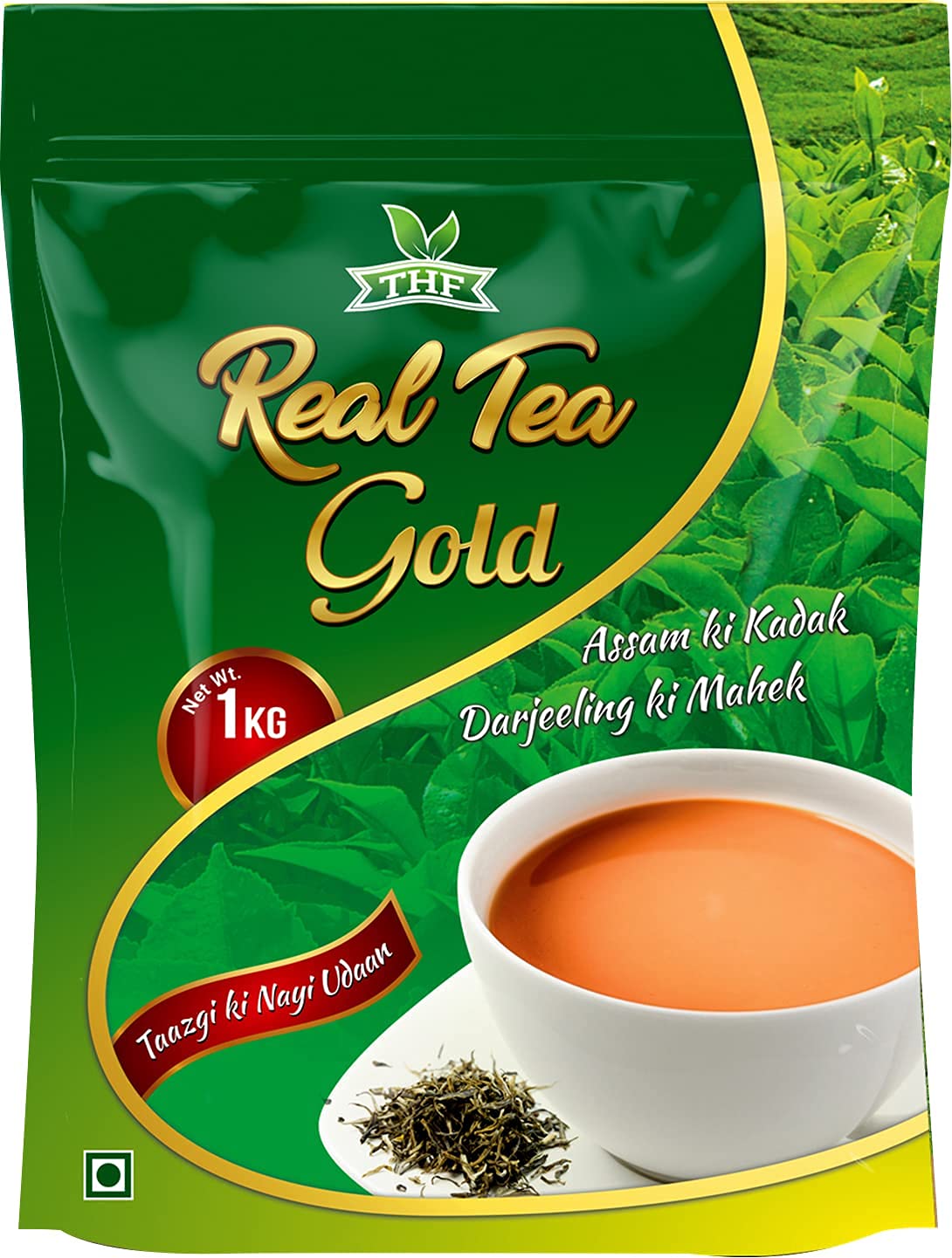 THF Real Gold Tea Strong blend of Darjeeling Ctc long leaves | Rich & Quality Kadak flavourful Chai, 1 KG Pack (B09DKNPTPP) Amazon Price History, Amazon Price Tracker