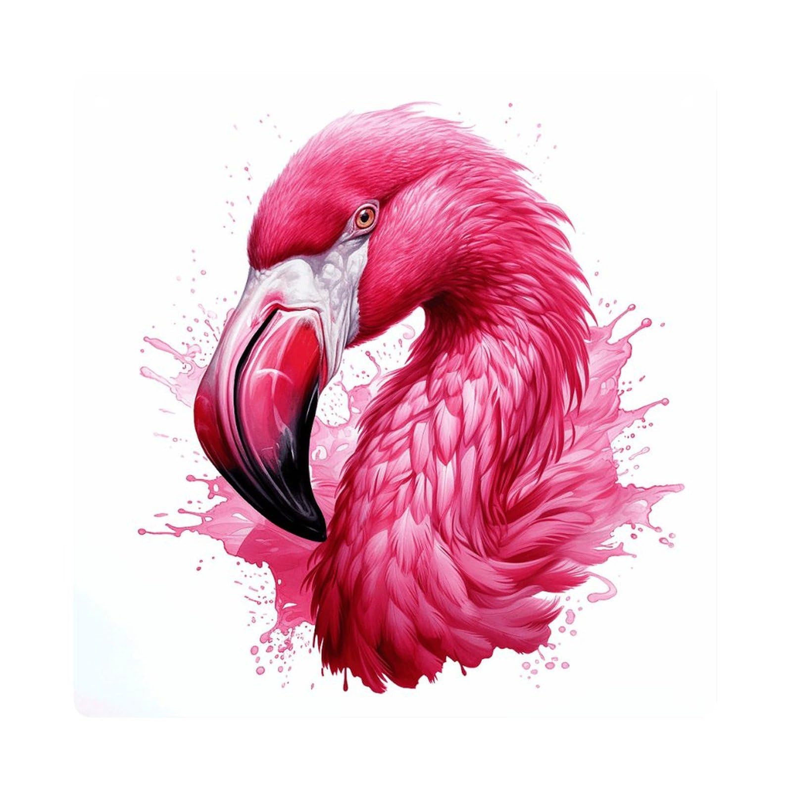 Dark Peach Flamingo Hanging Ornament Wall Decor Pendant