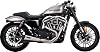 Vance & Hines Sportster 04-22 Stainless 2-1 Upsweep PCX Stainless 2-1 Upsweep Muffler