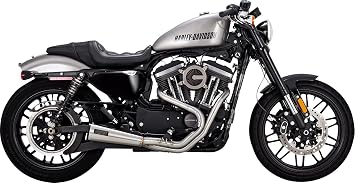 Vance & Hines Sportster 04-22 Stainless 2-1 Upsweep PCX Stainless 2-1 Upsweep Muffler