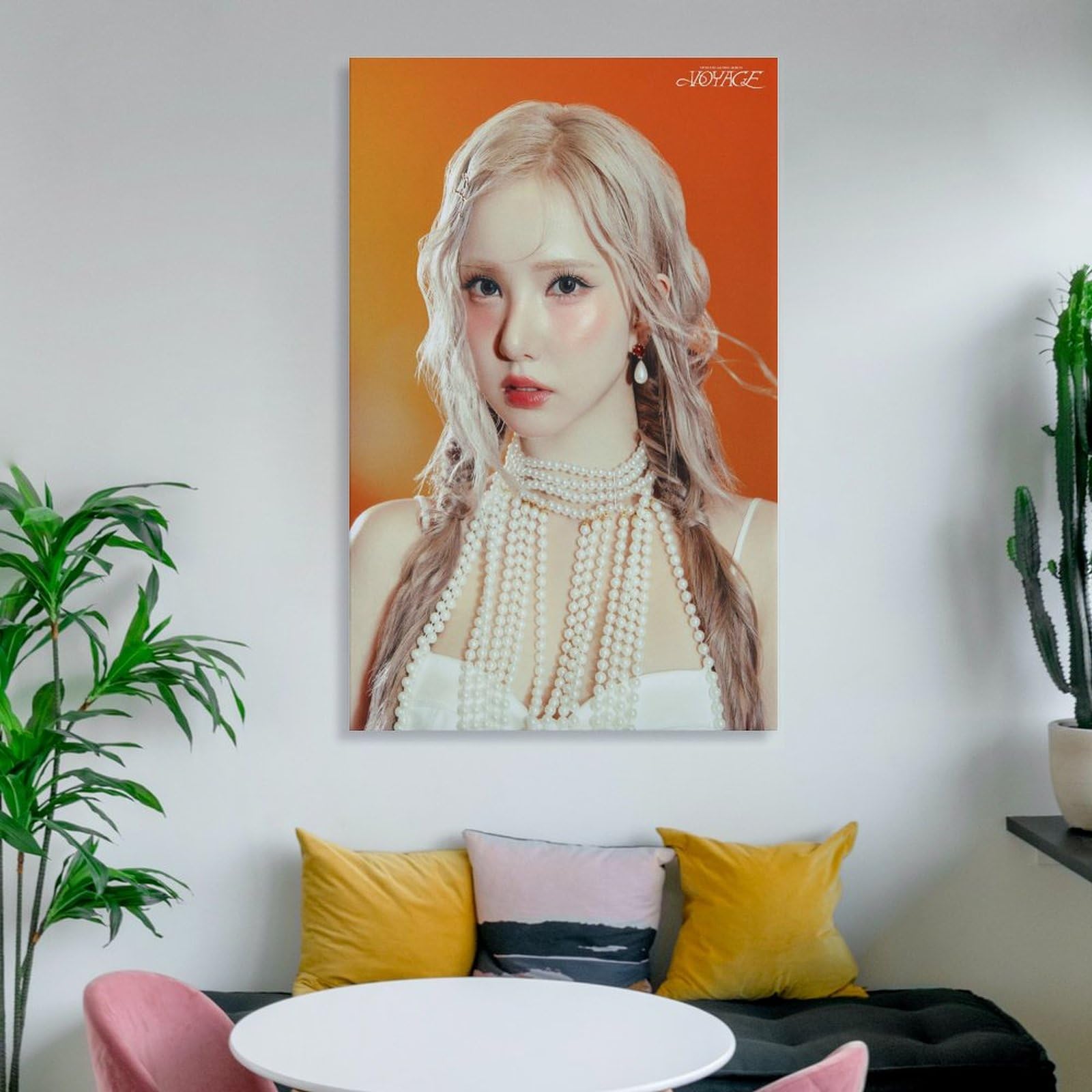 Amazon.co.jp: 韓团アイドルポスターのK-pop Eunha VIVIZ Voyage Album