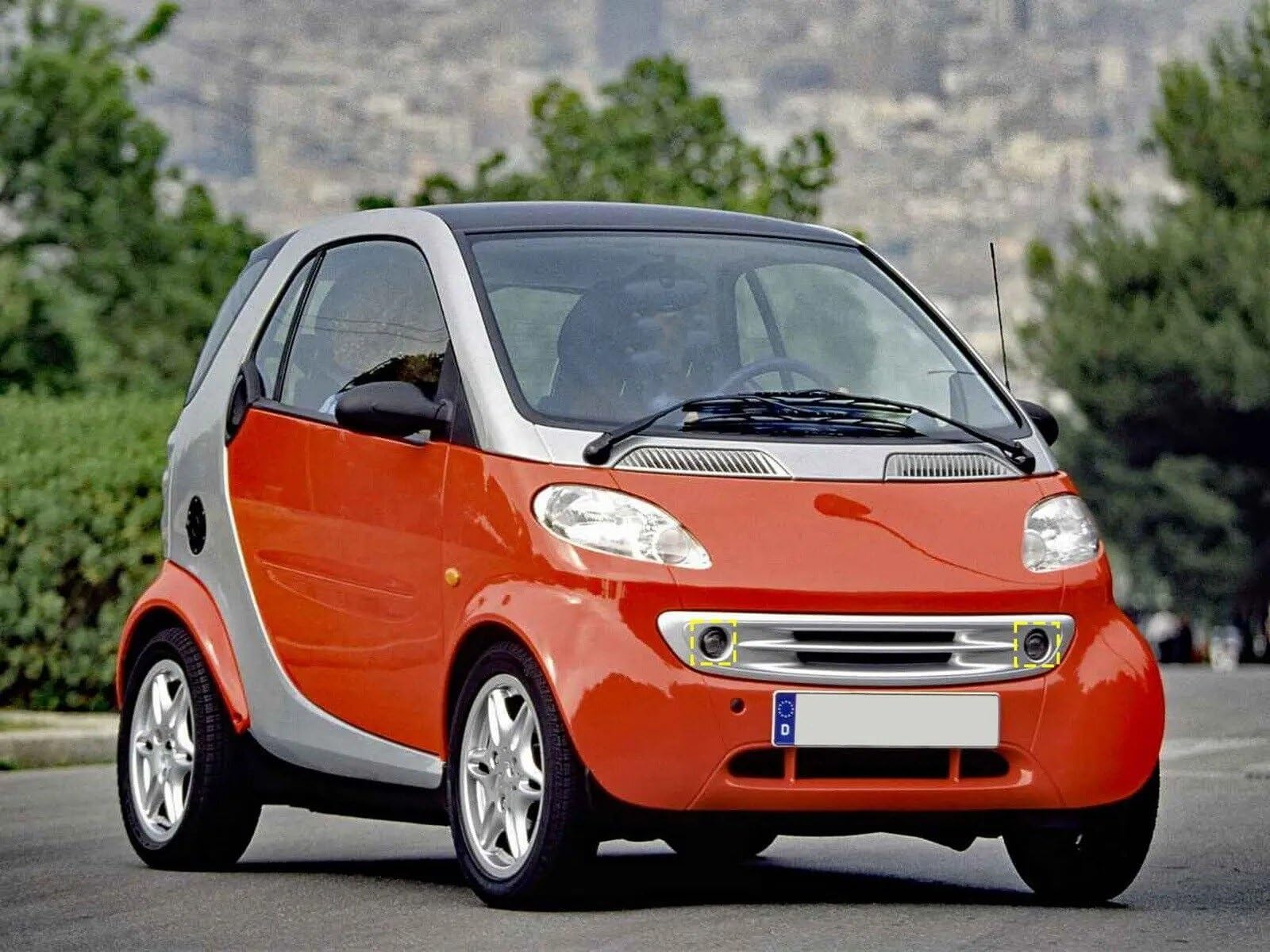 Auto Fendinebbia 1x Per Smart Per Fortwo 450 1998 1999 2000 2001 2002 2003 2004 2005 2006 2007 Paraurti Anteriore Fendinebbia Lampadina Sinistra/Destra Faro Da Lavoro