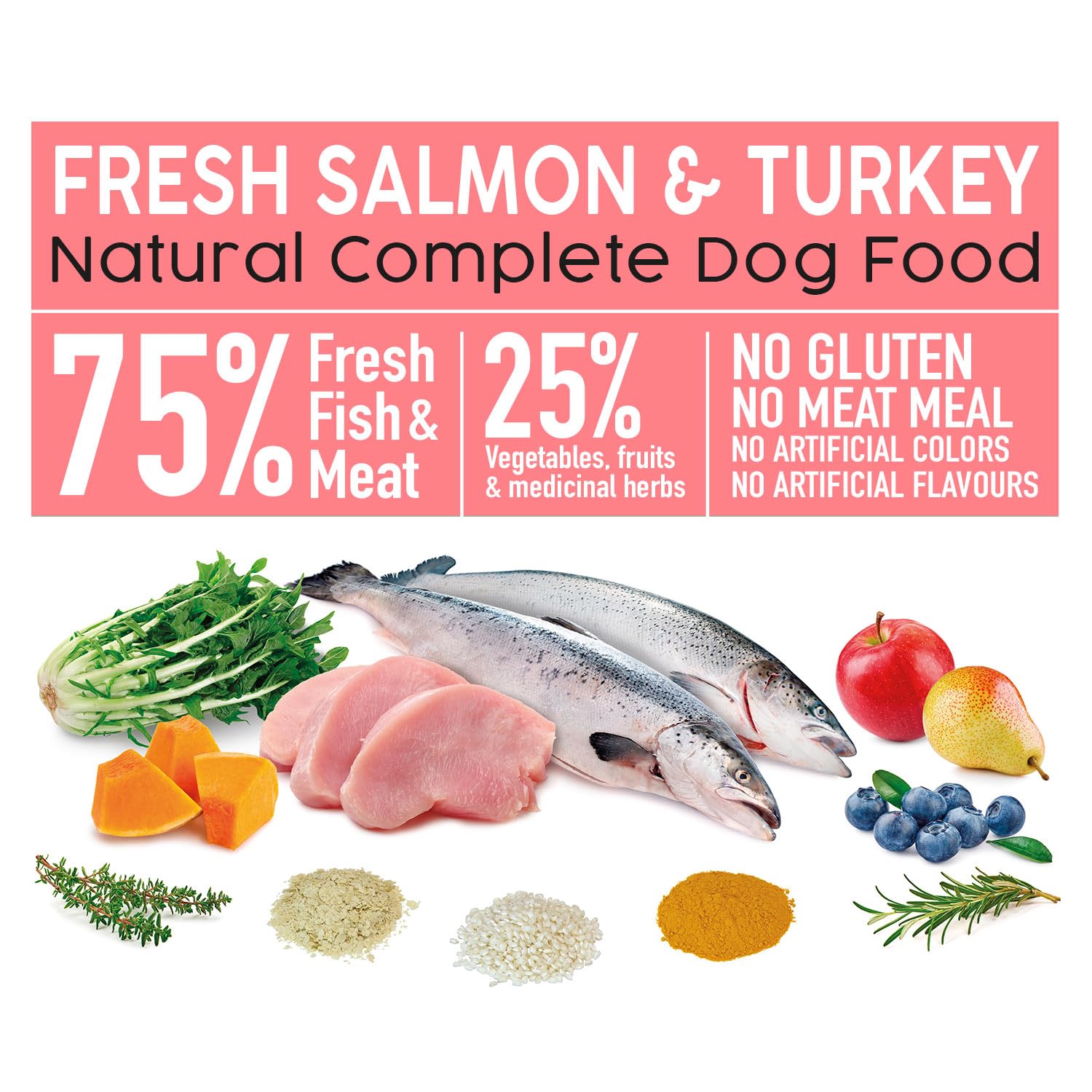 Arquivet Fresh Salmon & Turkey 10 Kg Pienso semihúmedo de salmón y Pavo