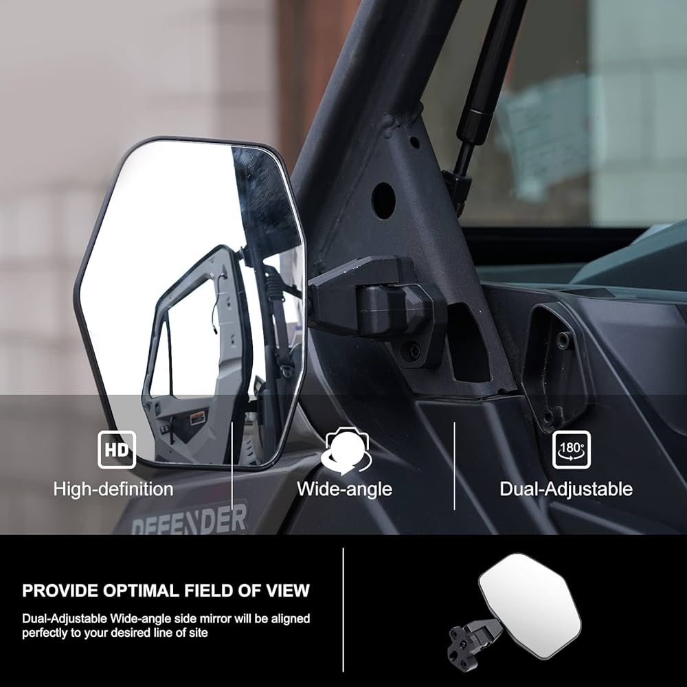 Amazon.com: KIWI MASTER Side Mirrors for 2016-2025 Can-Am