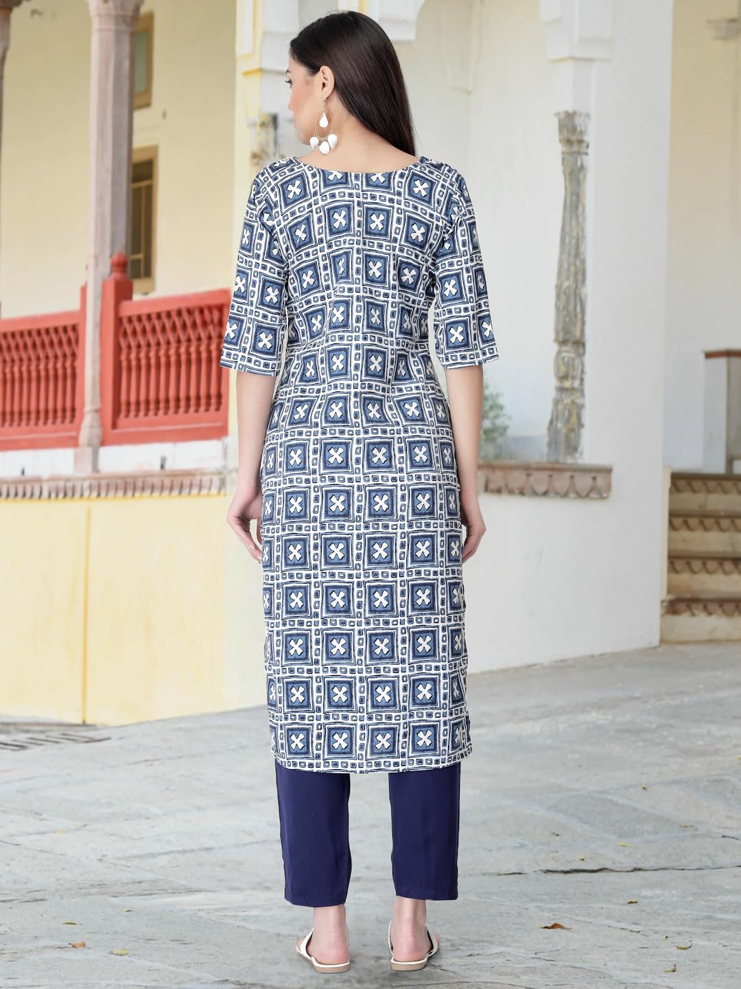 Tee Projekt Digital Printed Crepe Kurta Set For Women Ll Printed Kurti & Pant Set Ll Combo Kurta Set Ll (Pack Of 2)