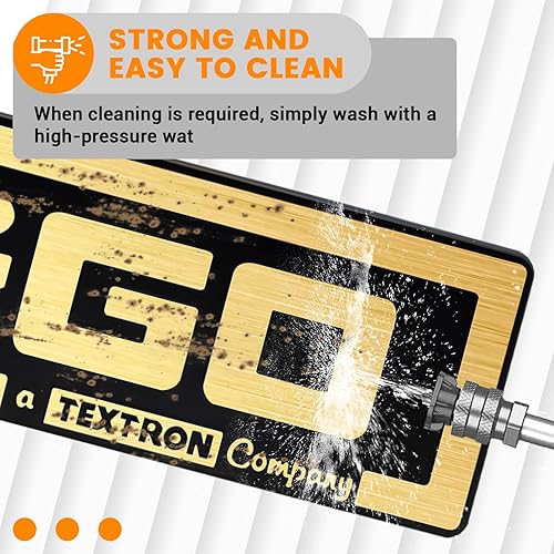 Miniatura 2 de Placa de identificación para carritos de golf EZGO TXT 1994-2010 de gas y eléctricos 71037G01